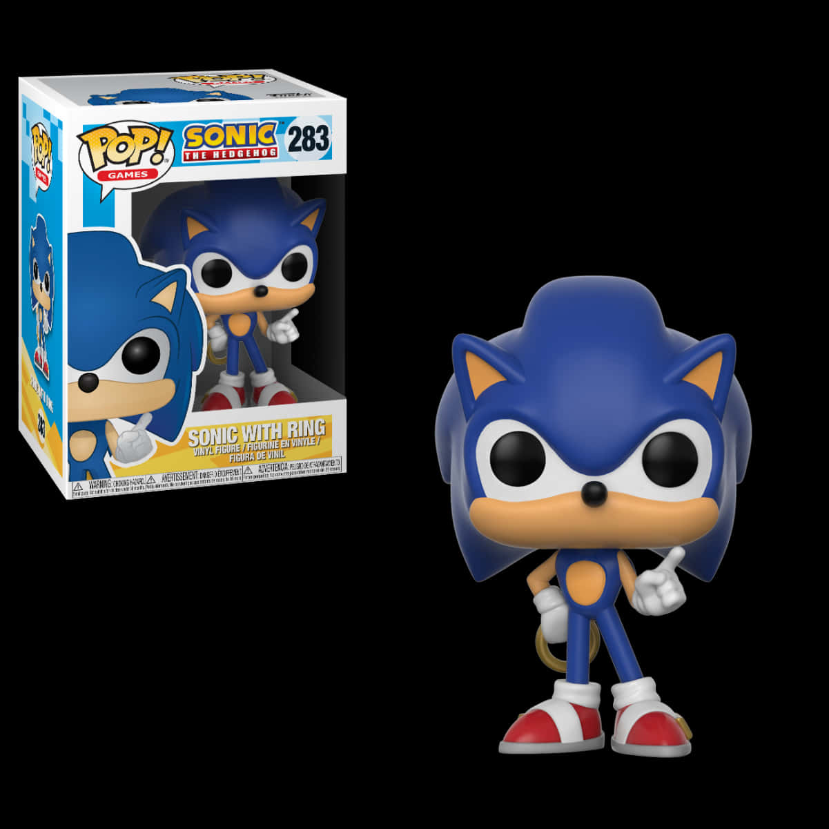 ฟิกเกอร์ Funko Pop โซนิคกับแหวน วอลเปเปอร์