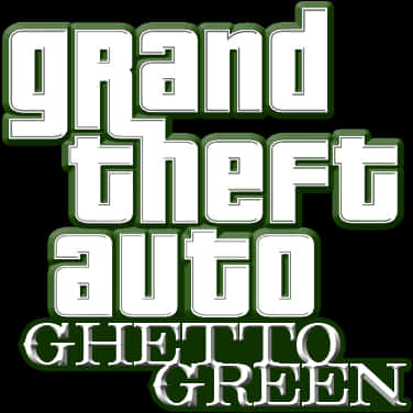 โลโก้ G T A Ghetto Green วอลเปเปอร์