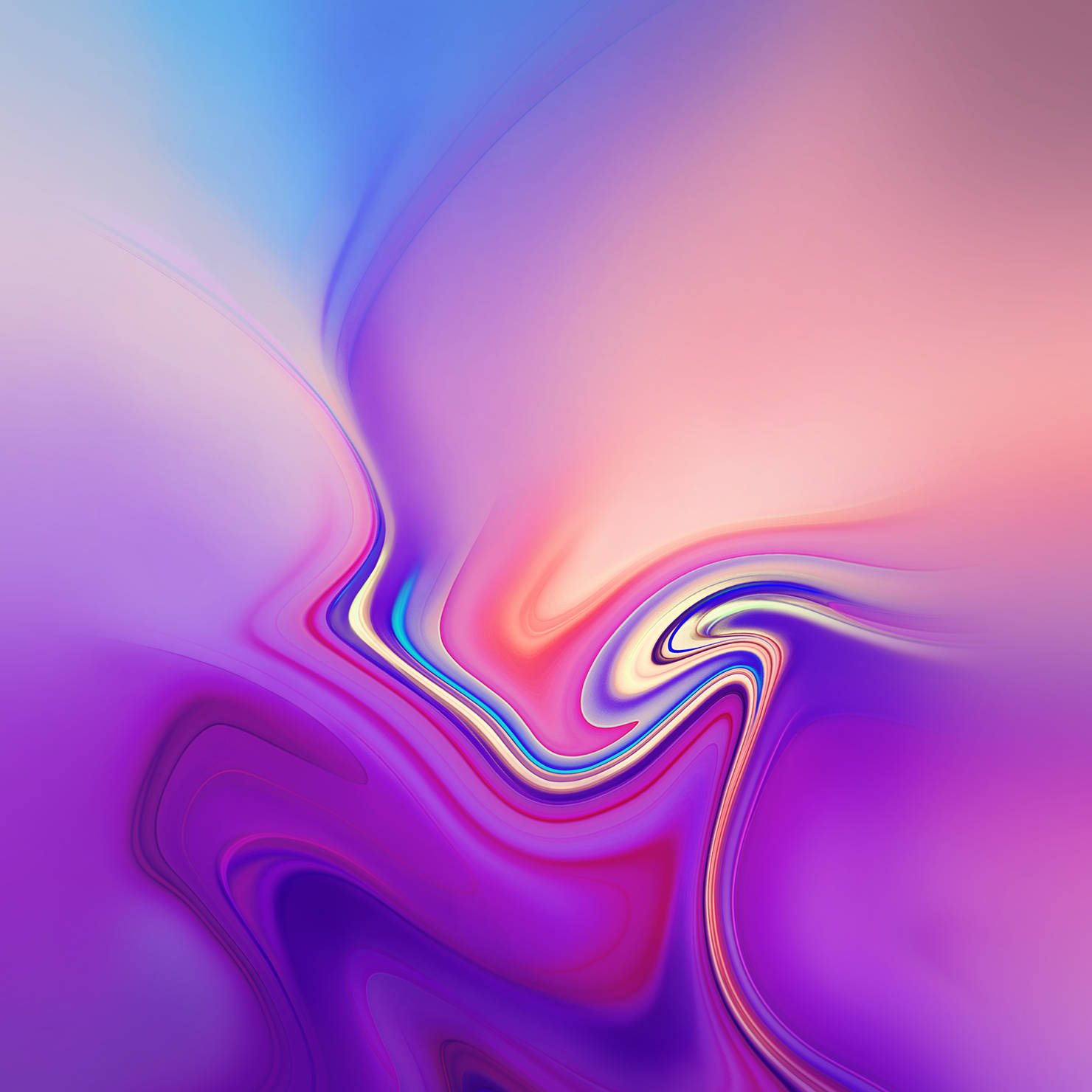 Galaxy S10 สีสันนามธรรม วอลเปเปอร์