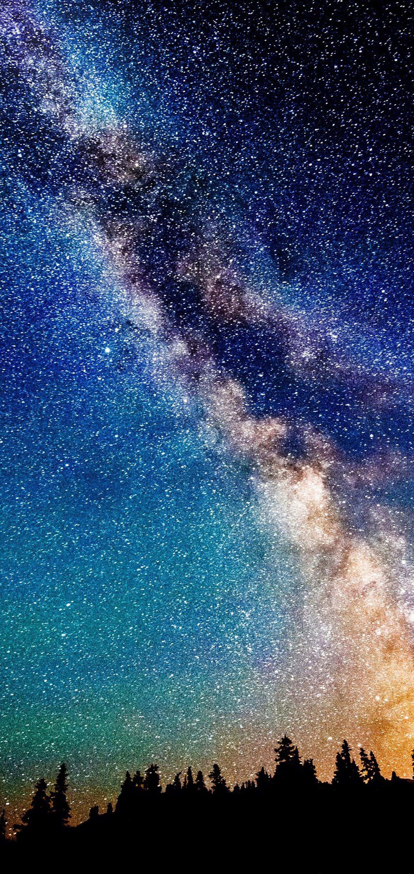ตะลึงในห้วงอวกาศไร้ที่สิ้นสุดของ Galaxy Sky วอลเปเปอร์