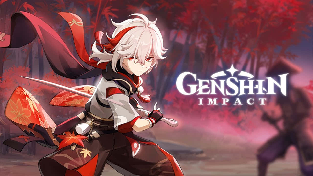 ตัวละครคาซูฮะ Genshin Impact วอลเปเปอร์