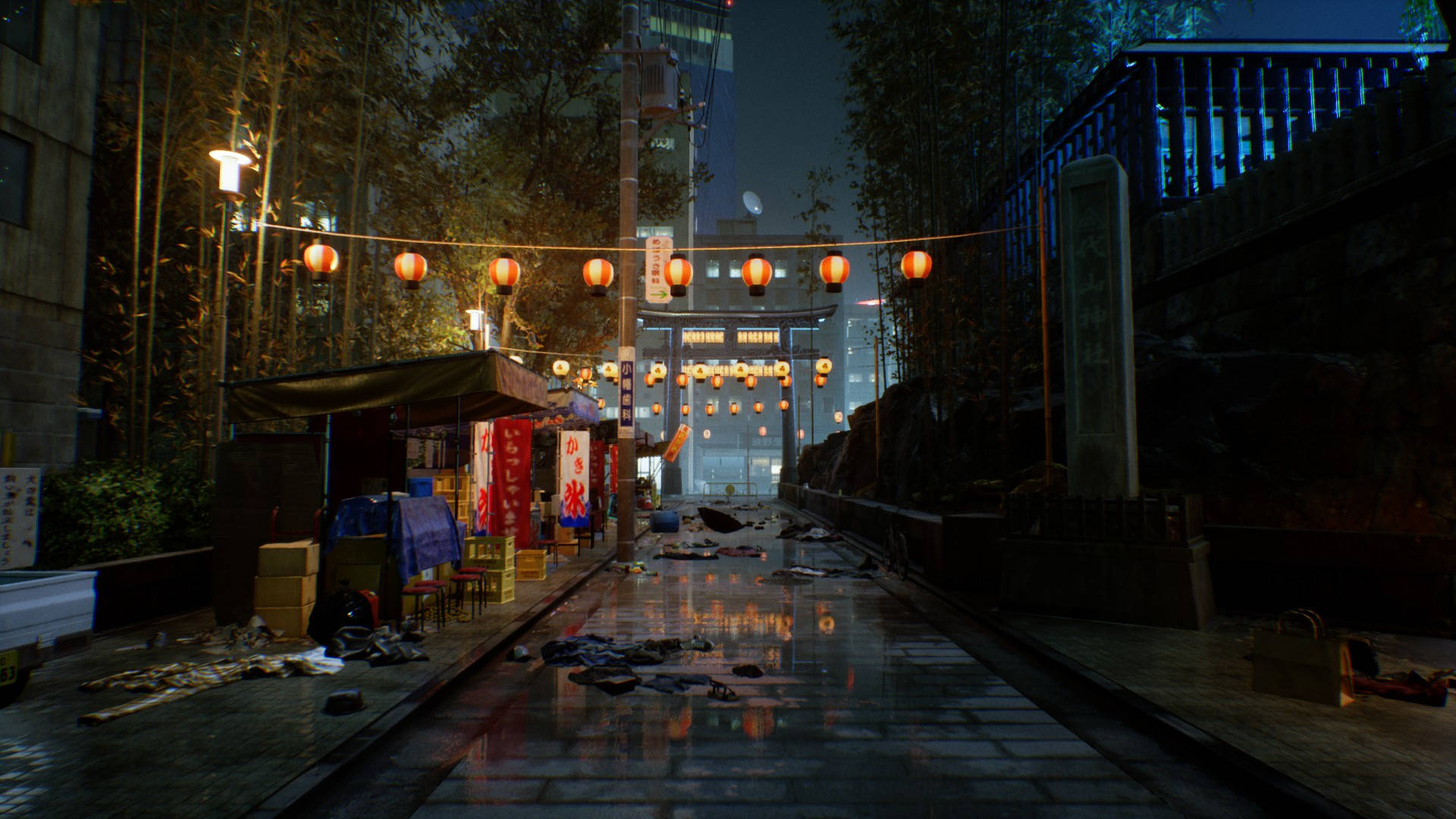 Ghostwire Tokyo โอเด้ง วอลเปเปอร์