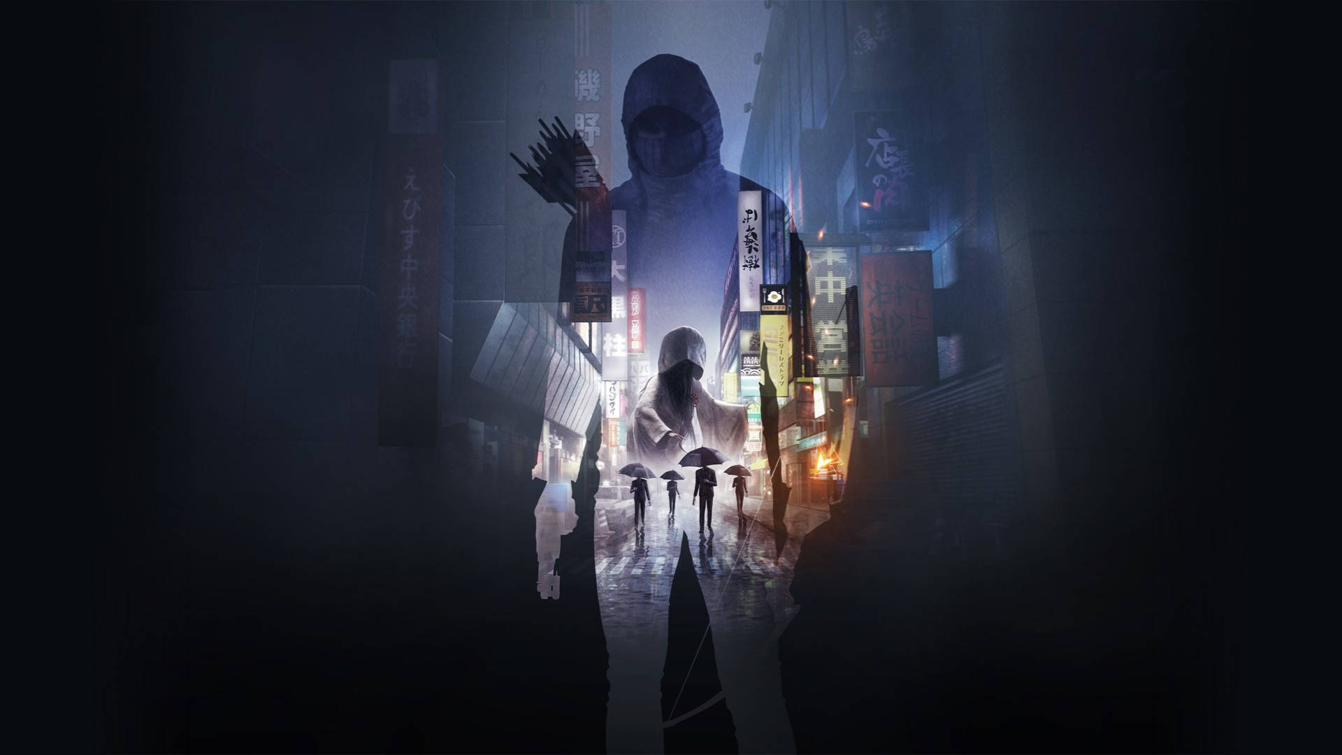 Ghostwire Tokyo 官方艺术图 วอลเปเปอร์