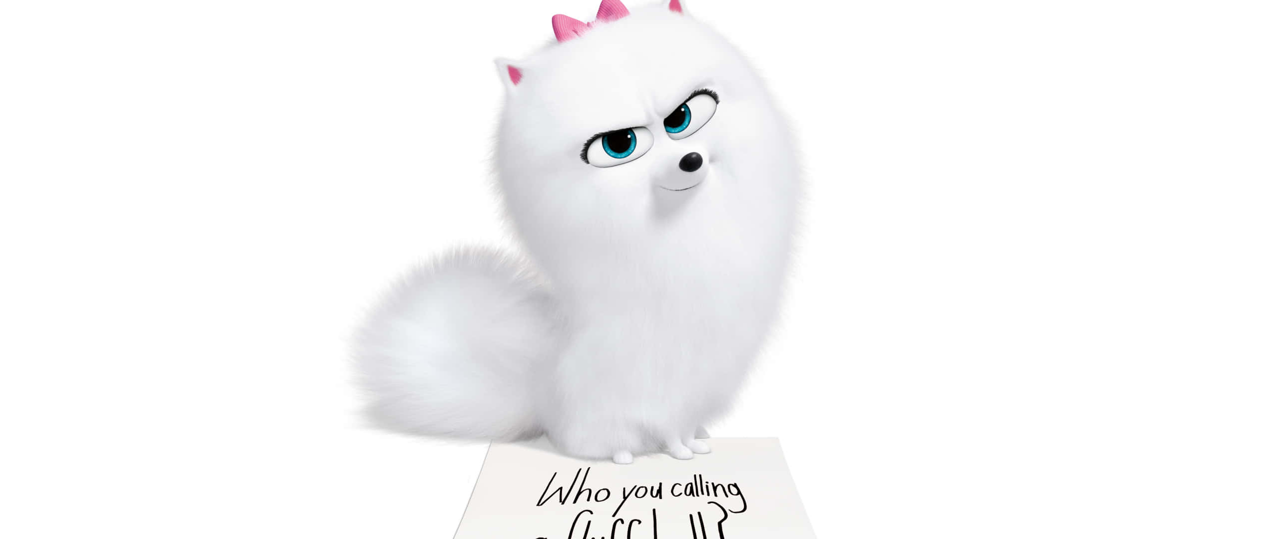Gidget โทรศัพท์จาก The Secret Life Of Pets 2 วอลเปเปอร์