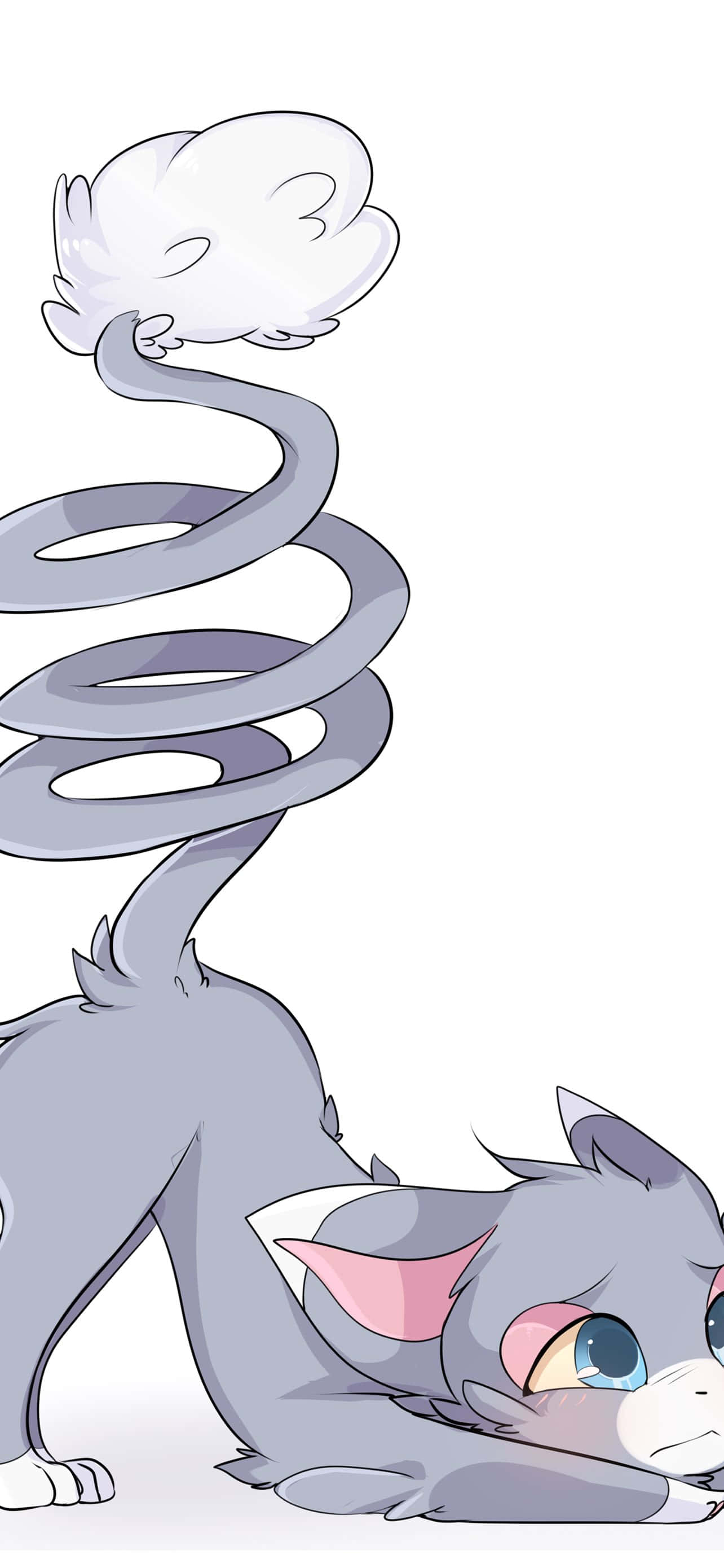 Glameow iPhone หางยาว วอลเปเปอร์