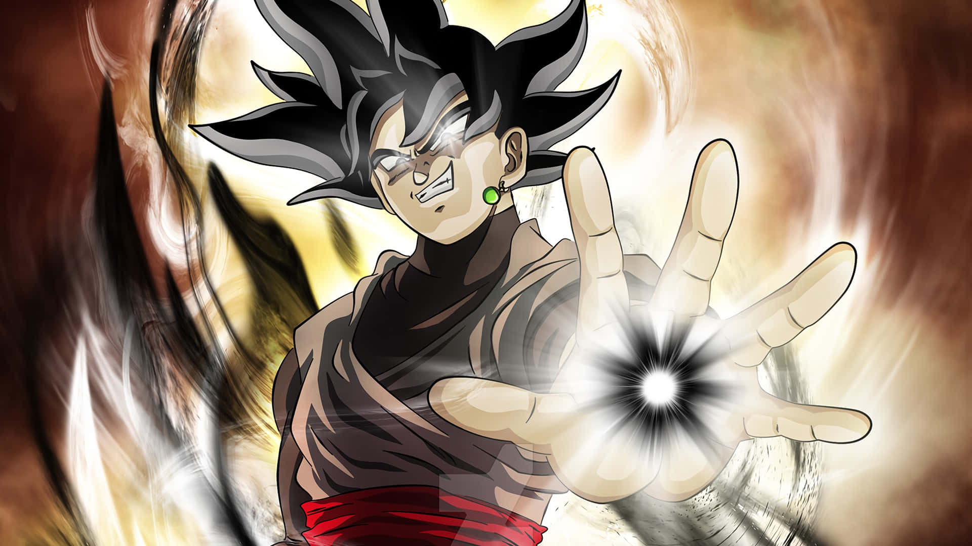 Goku Black ผู้ชั่วร้ายจาก Dragon Ball Super วอลเปเปอร์