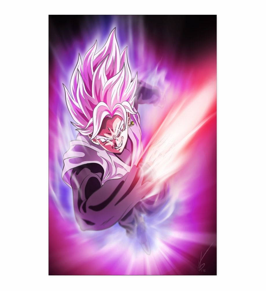 ศิลปะ Goku Black จู่โจมสำหรับ iPhone วอลเปเปอร์