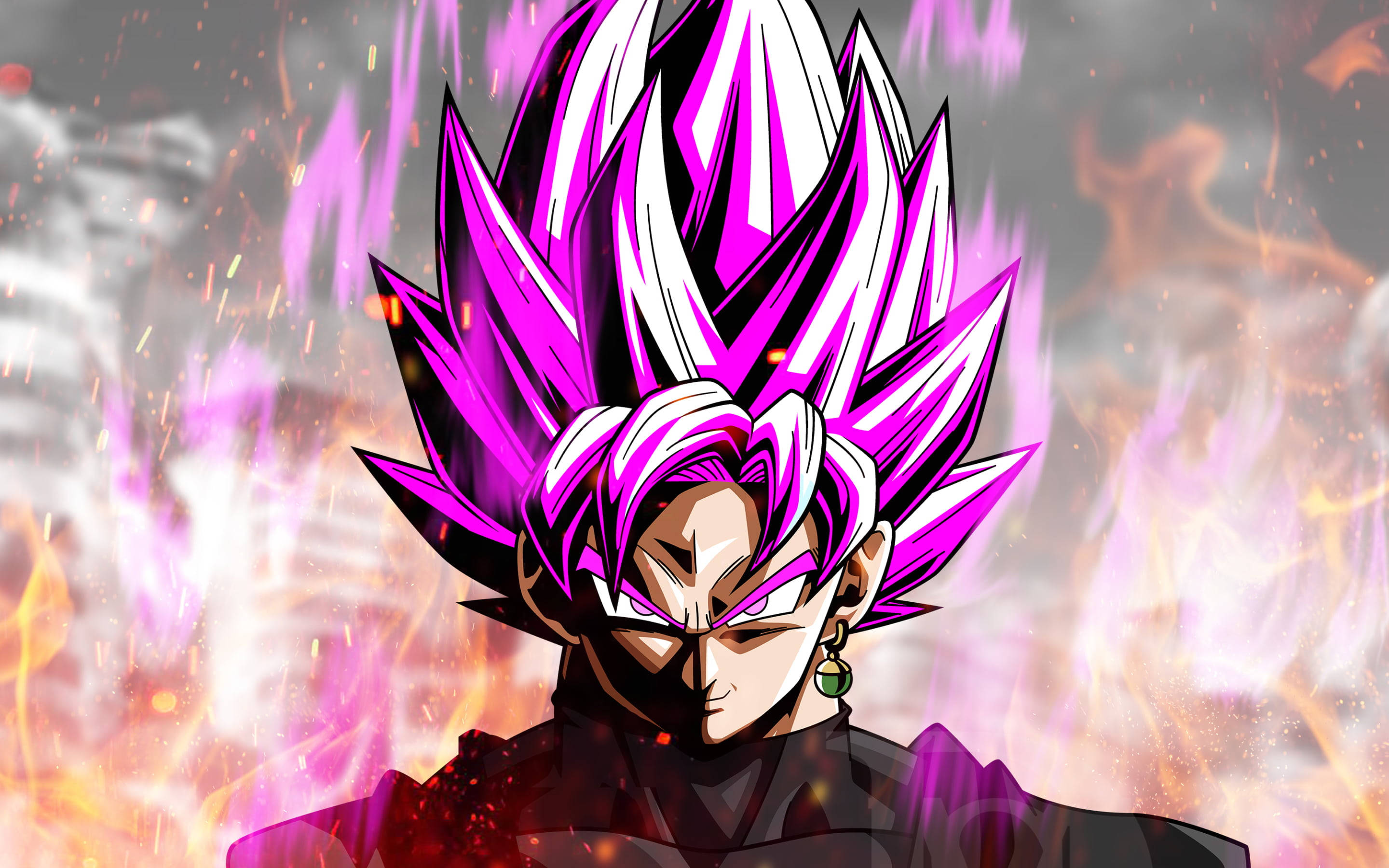 Goku Black PFP ผมสีม่วง ซูเปอร์ไซย่า วอลเปเปอร์