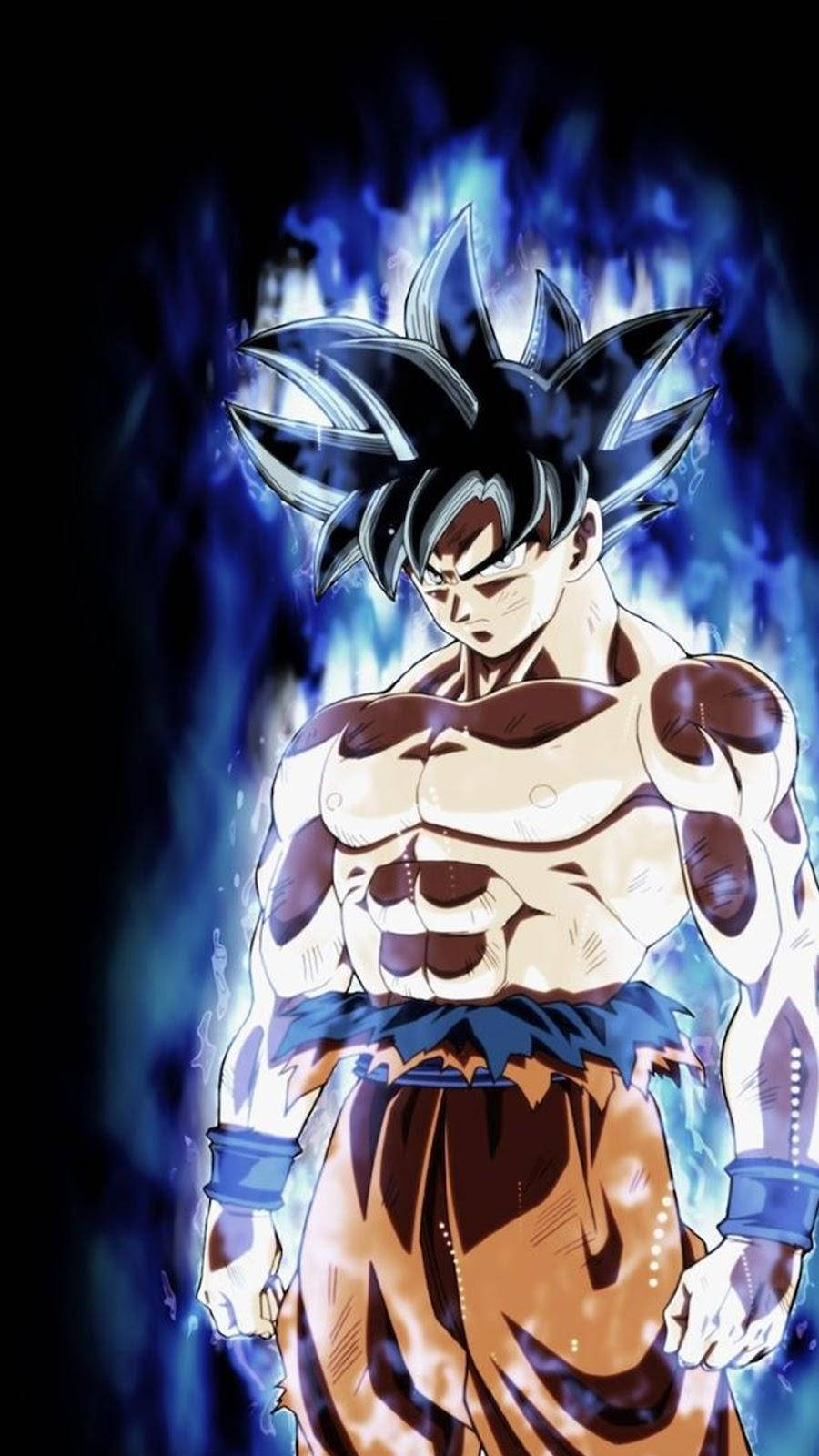 โทรศัพท์ Goku เรืองแสง Dragon Ball Super วอลเปเปอร์