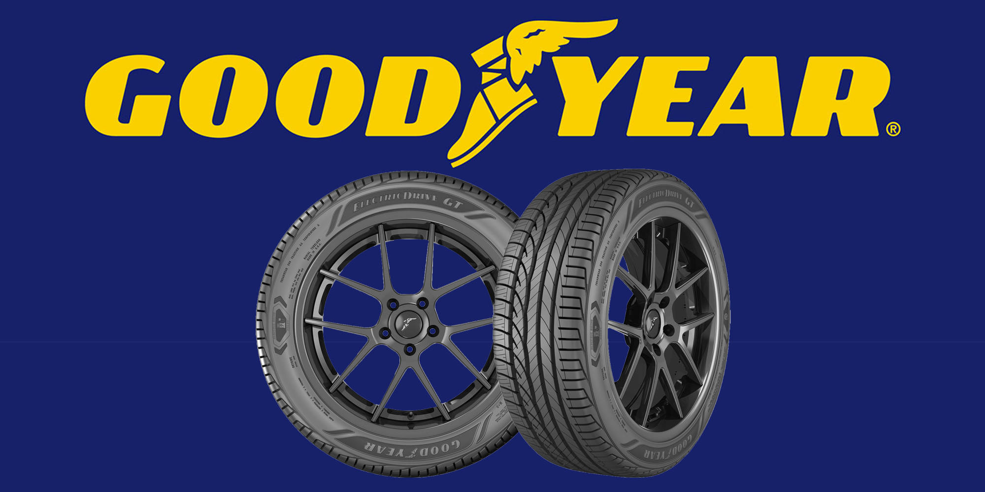 โลโก้ Goodyear พร้อมยาง วอลเปเปอร์