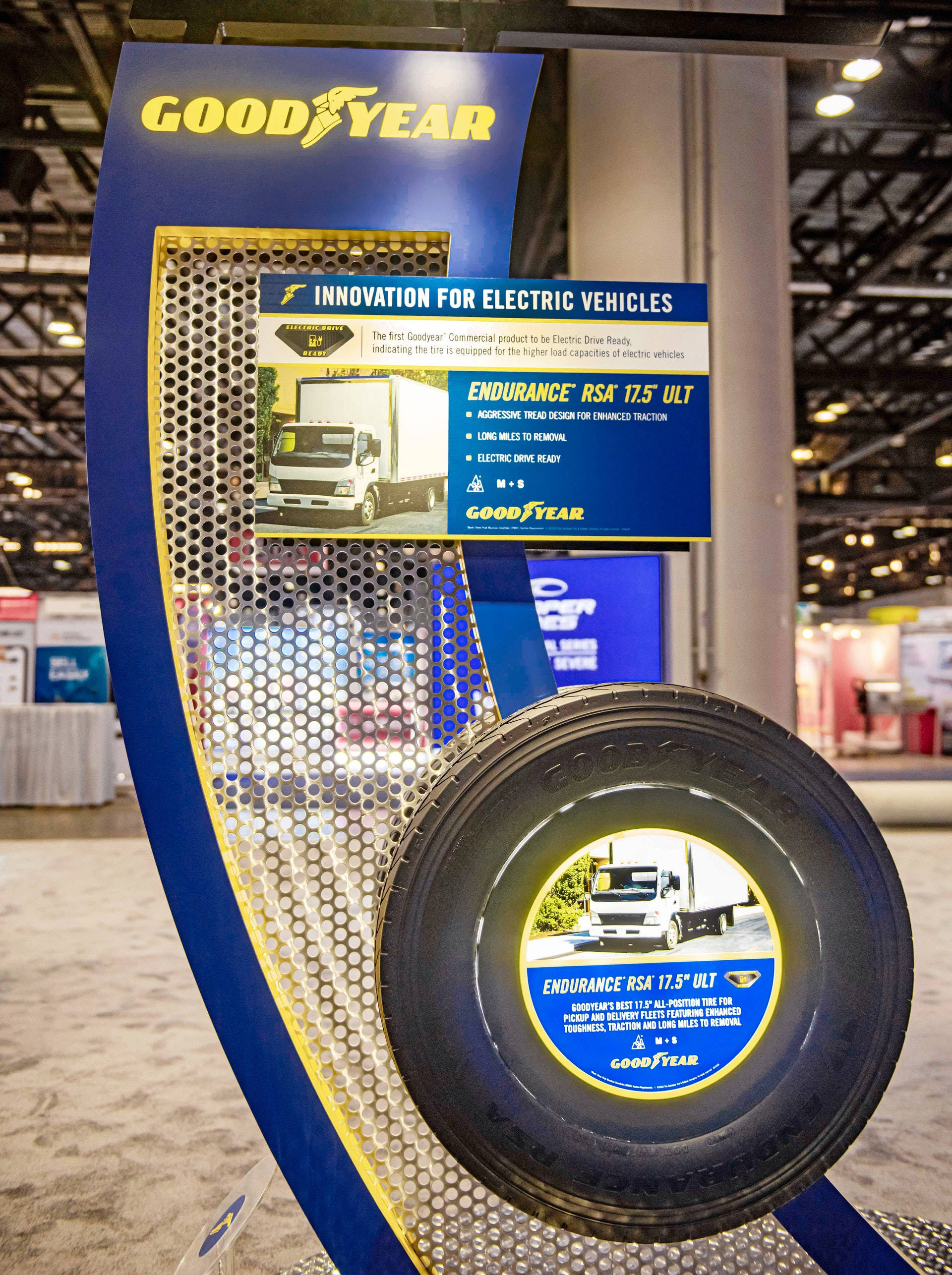 ยาง Goodyear สำหรับรถยนต์ไฟฟ้า วอลเปเปอร์