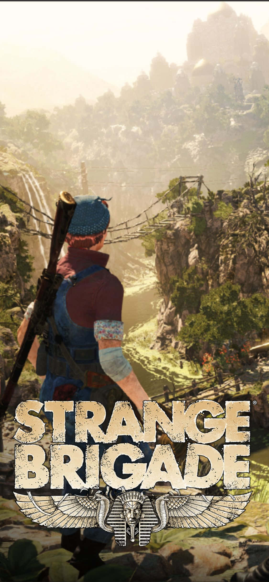 Gracie Braithwaite พื้นหลัง Strange Brigade สำหรับ iPhone X วอลเปเปอร์