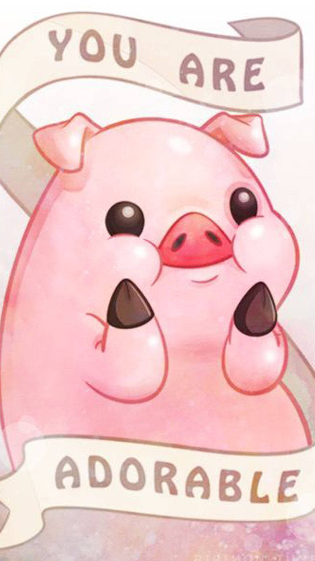 Gravity Falls Waddles การ์ตูนมือถือ วอลเปเปอร์