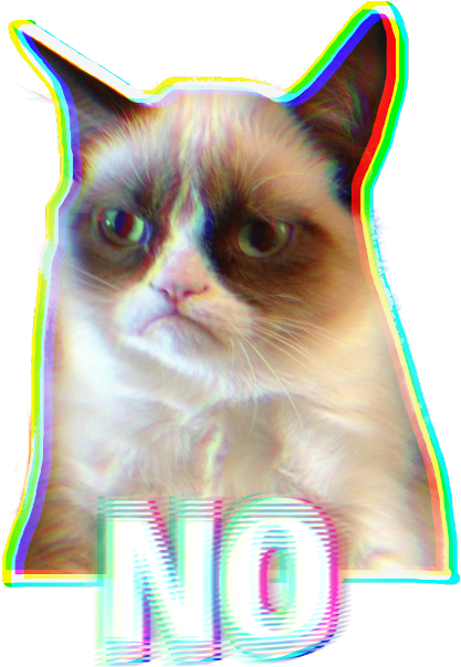 Grumpy_Cat_Glitch_Art_N_O_มีม.PNG วอลเปเปอร์