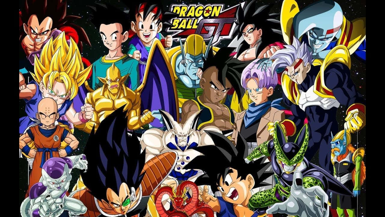 ตัวละครดราก้อนบอล GT วอลเปเปอร์