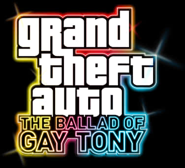 โลโก้ GTA The Ballad of Gay Tony วอลเปเปอร์