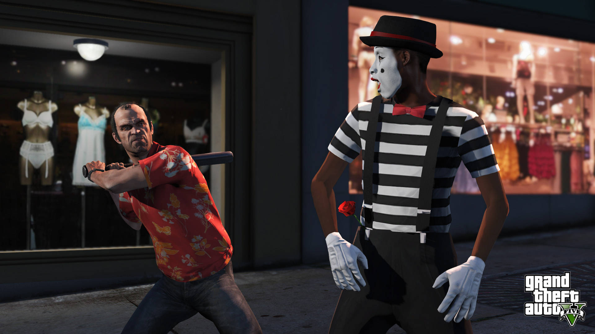 ไมม์ช็อคสไตล์ GTA สุดเท่ วอลเปเปอร์