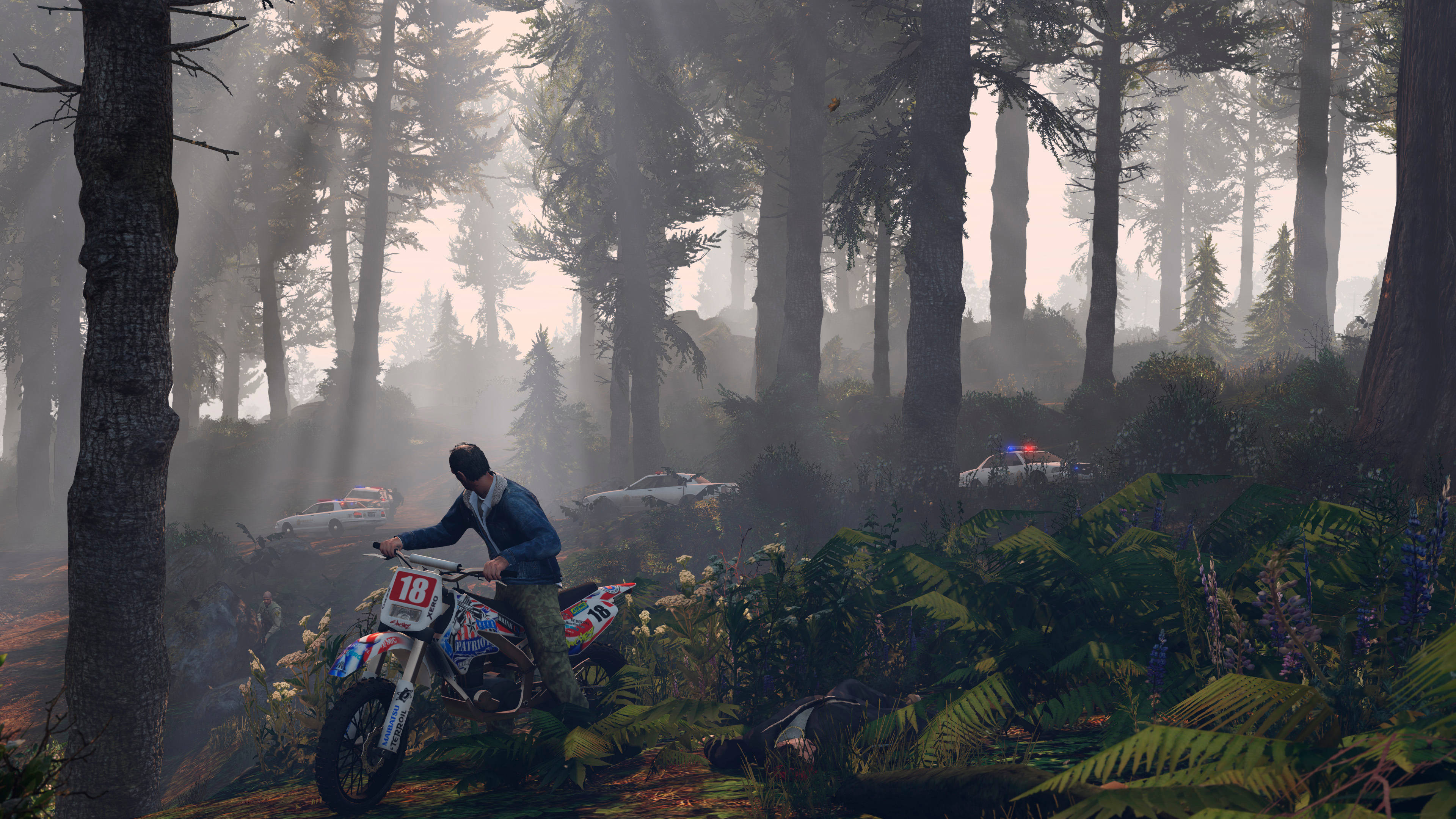 GTA สุดเจ๋งสะบัดตำรวจ วอลเปเปอร์