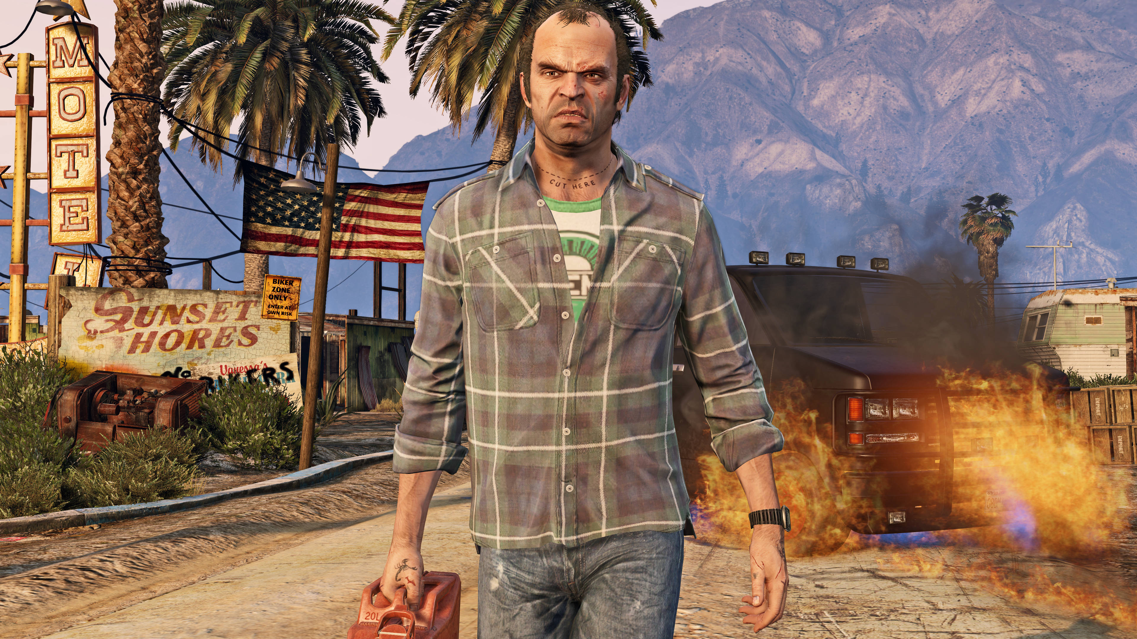 GTA เดินหนีสุดเท่ วอลเปเปอร์