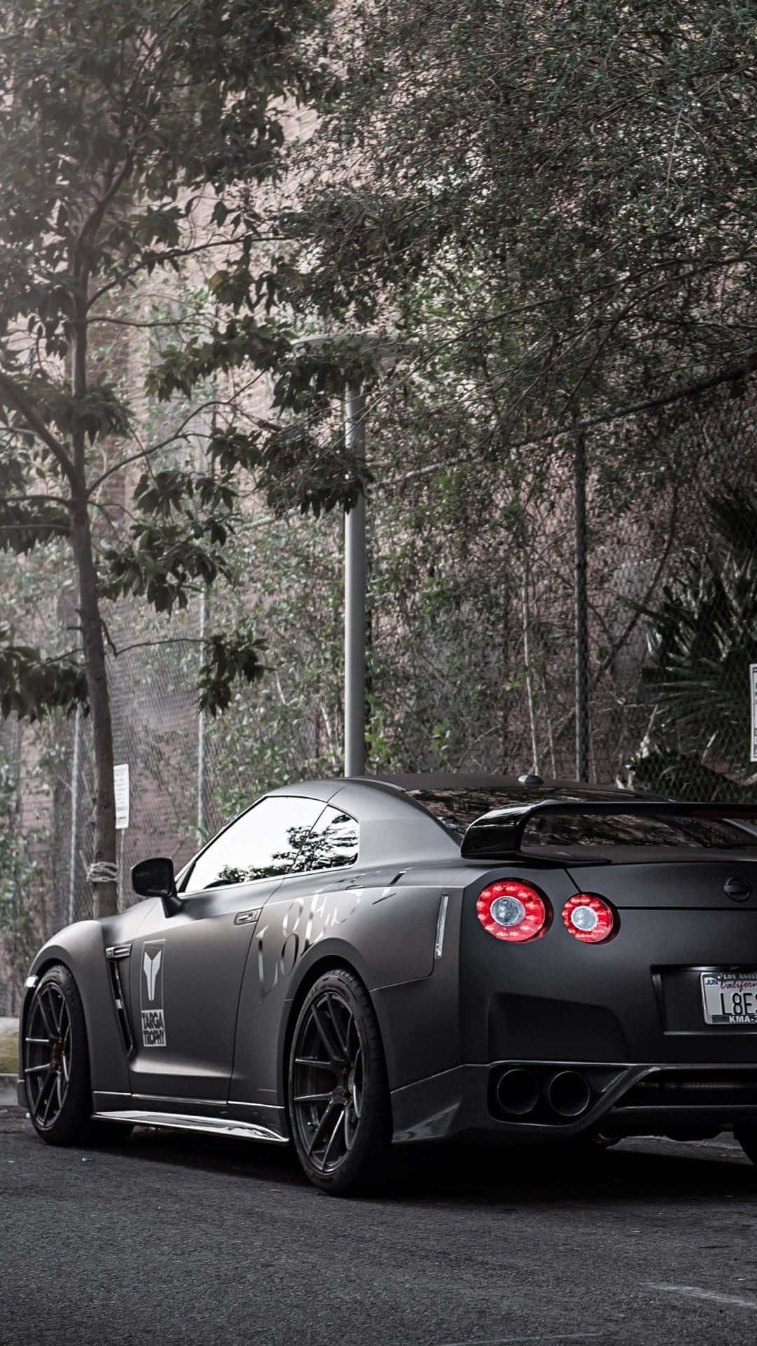 รถ GTR R35 สีดำ วอลเปเปอร์