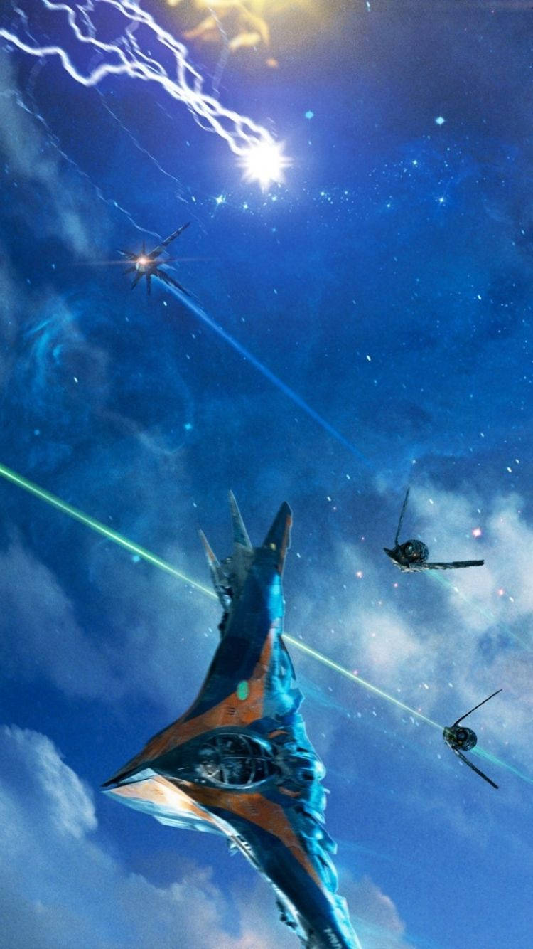 ยานมิลาโน่จาก Guardians of the Galaxy ความละเอียด 4K วอลเปเปอร์