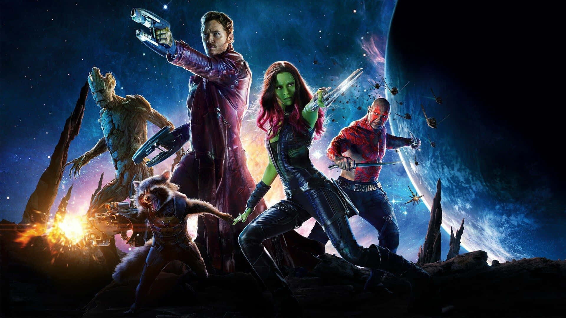 Guardians แห่งจักรวาล MCU วอลเปเปอร์