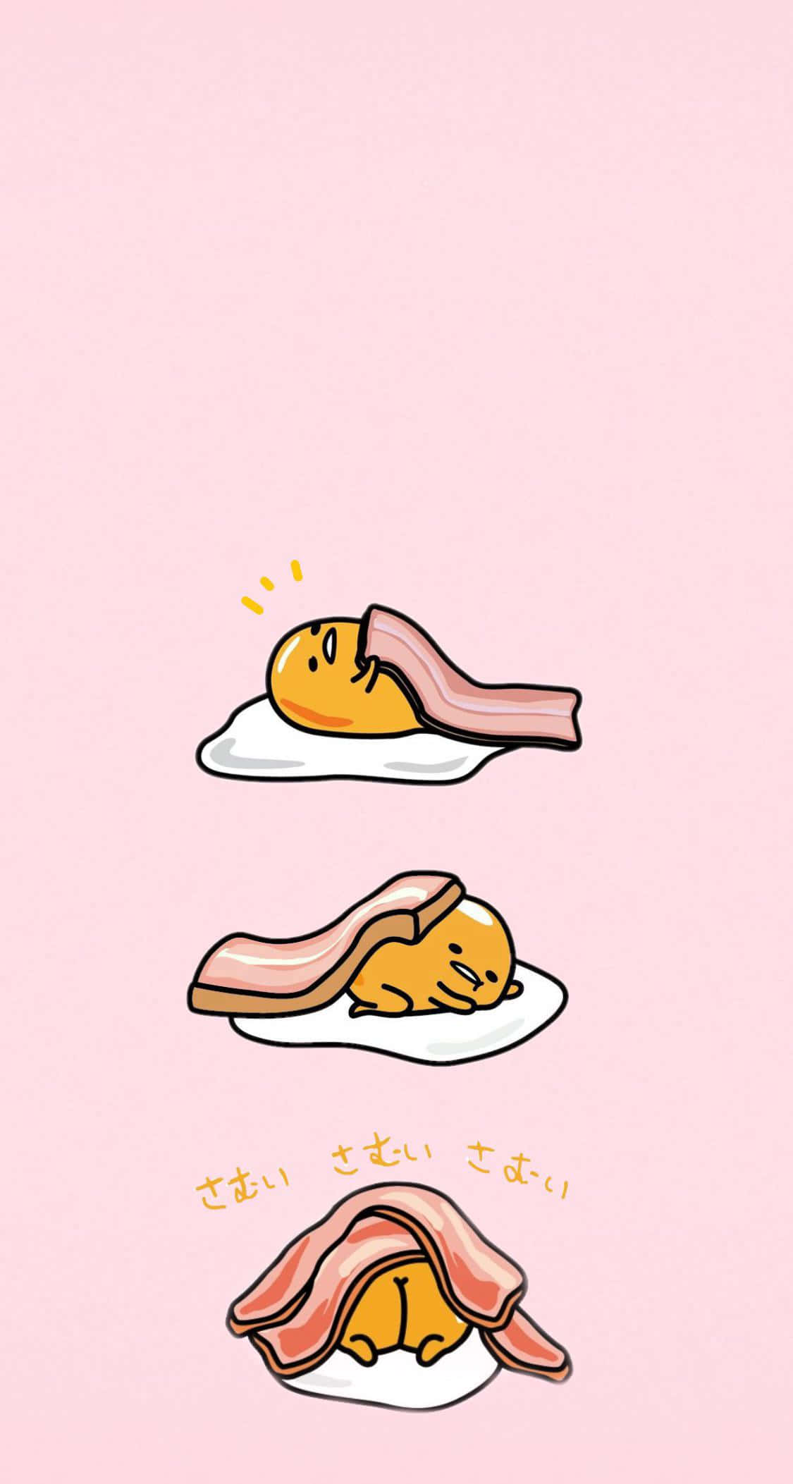 อัปเกรดเกมเทคโนโลยีของคุณด้วย Gudetama Phone วอลเปเปอร์