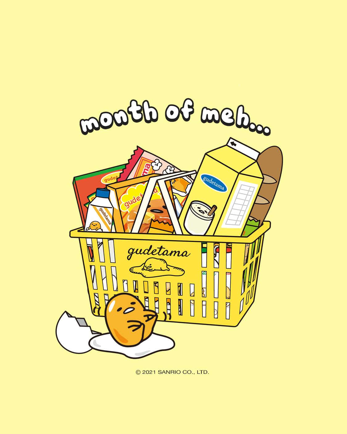 ถึงเวลาเทคกับ Gudetama Phone! วอลเปเปอร์