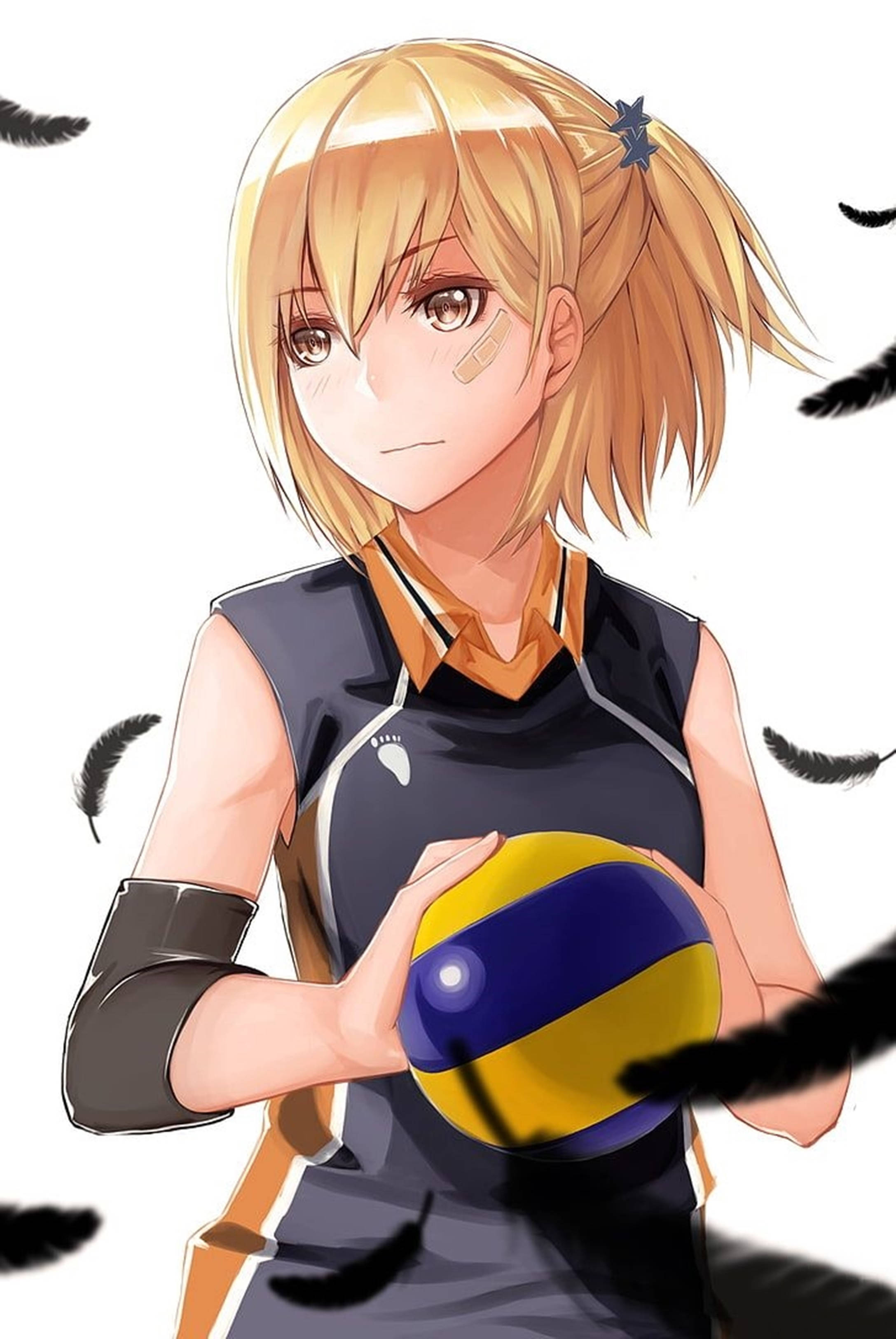 Haikyuu 4K Hitoka Yachi วอลเปเปอร์