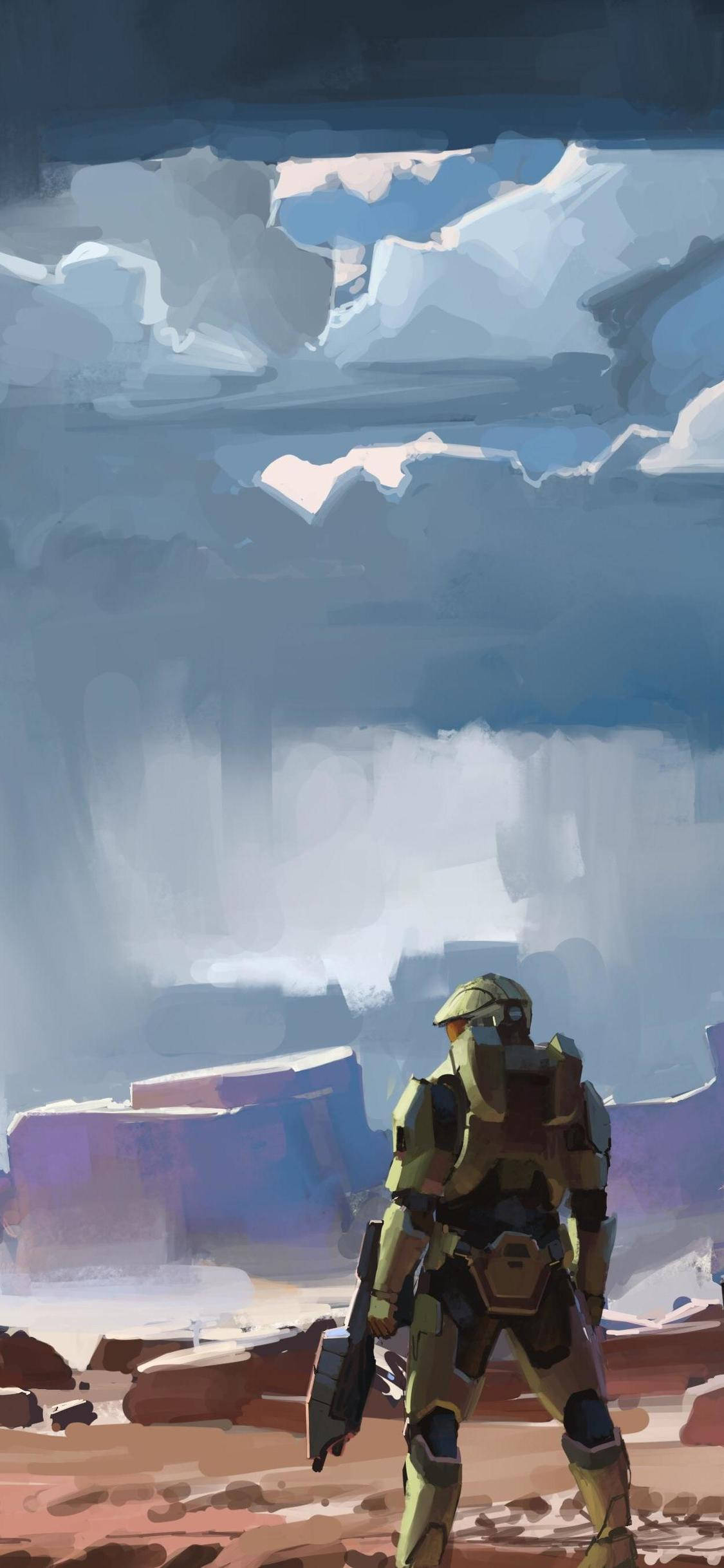 Halo Infinite ดิจิทัลอาร์ต วอลเปเปอร์