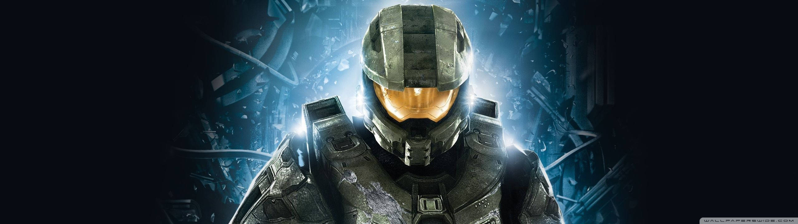 Halo Master Chief แสงหลังดรามา วอลเปเปอร์