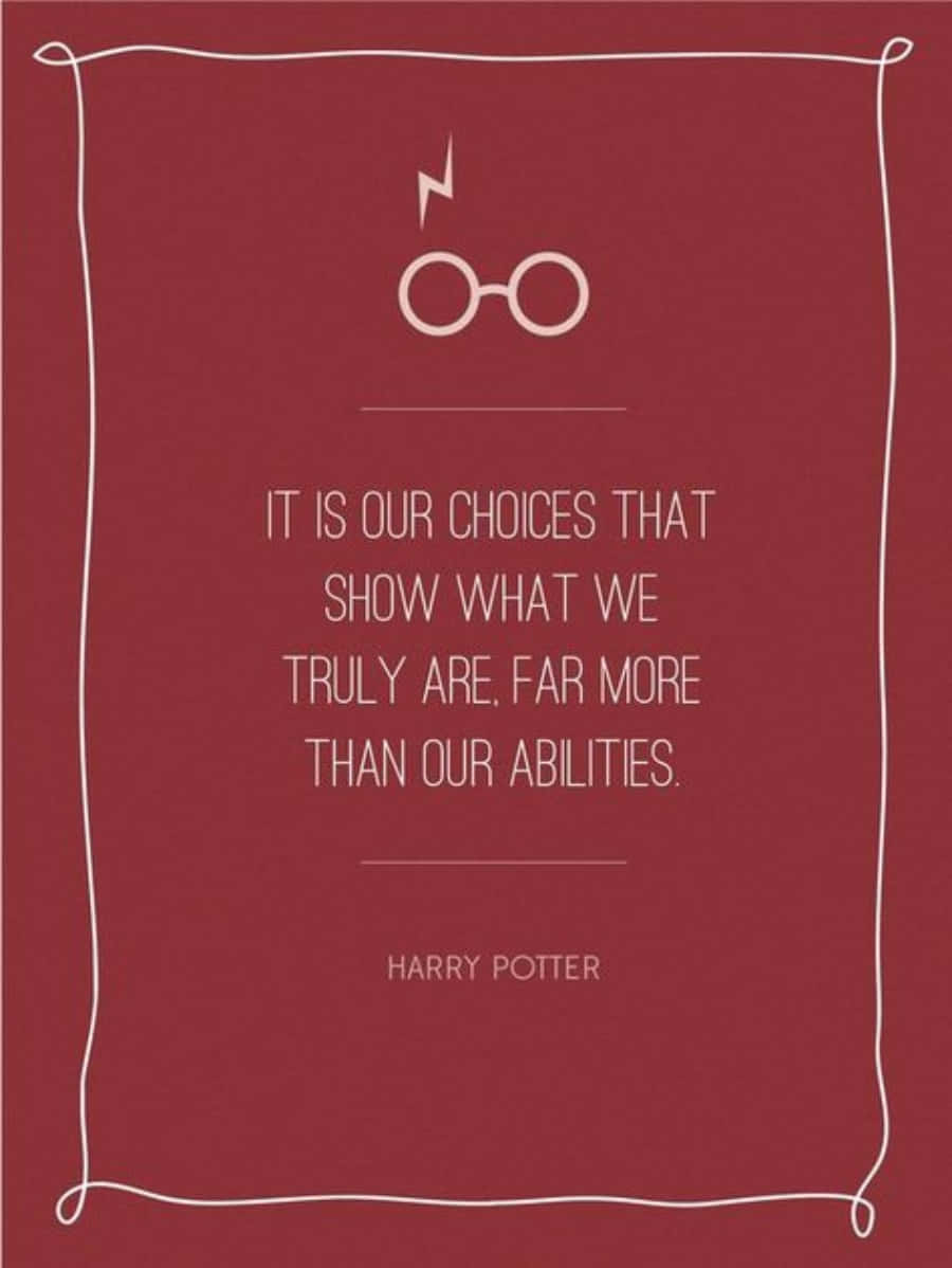 วอลเปเปอร์คำคมสร้างแรงบันดาลใจจาก Harry Potter วอลเปเปอร์