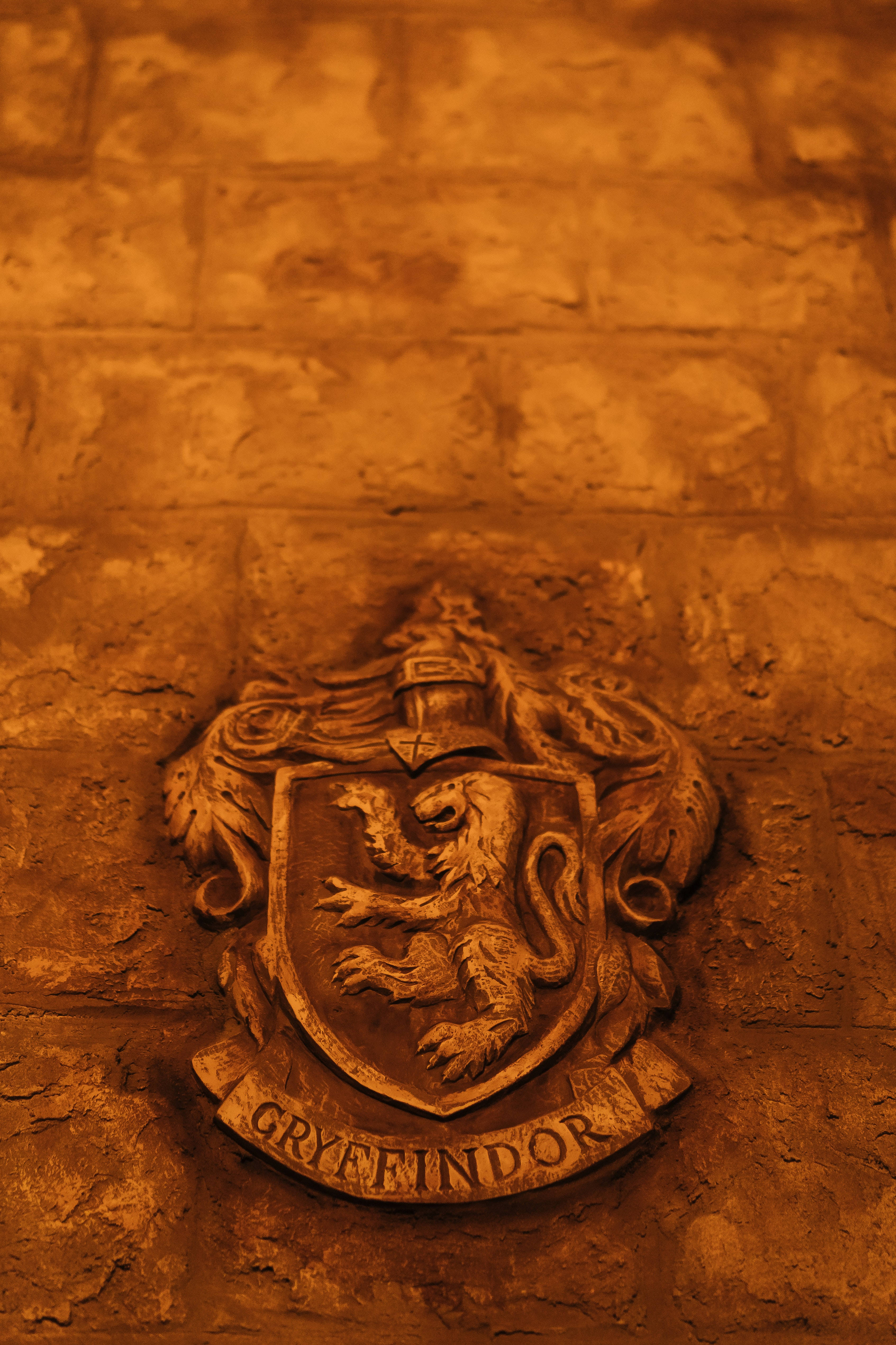 Harry Potter สุนทรียภาพโลโก้กริฟฟินดอร์ วอลเปเปอร์