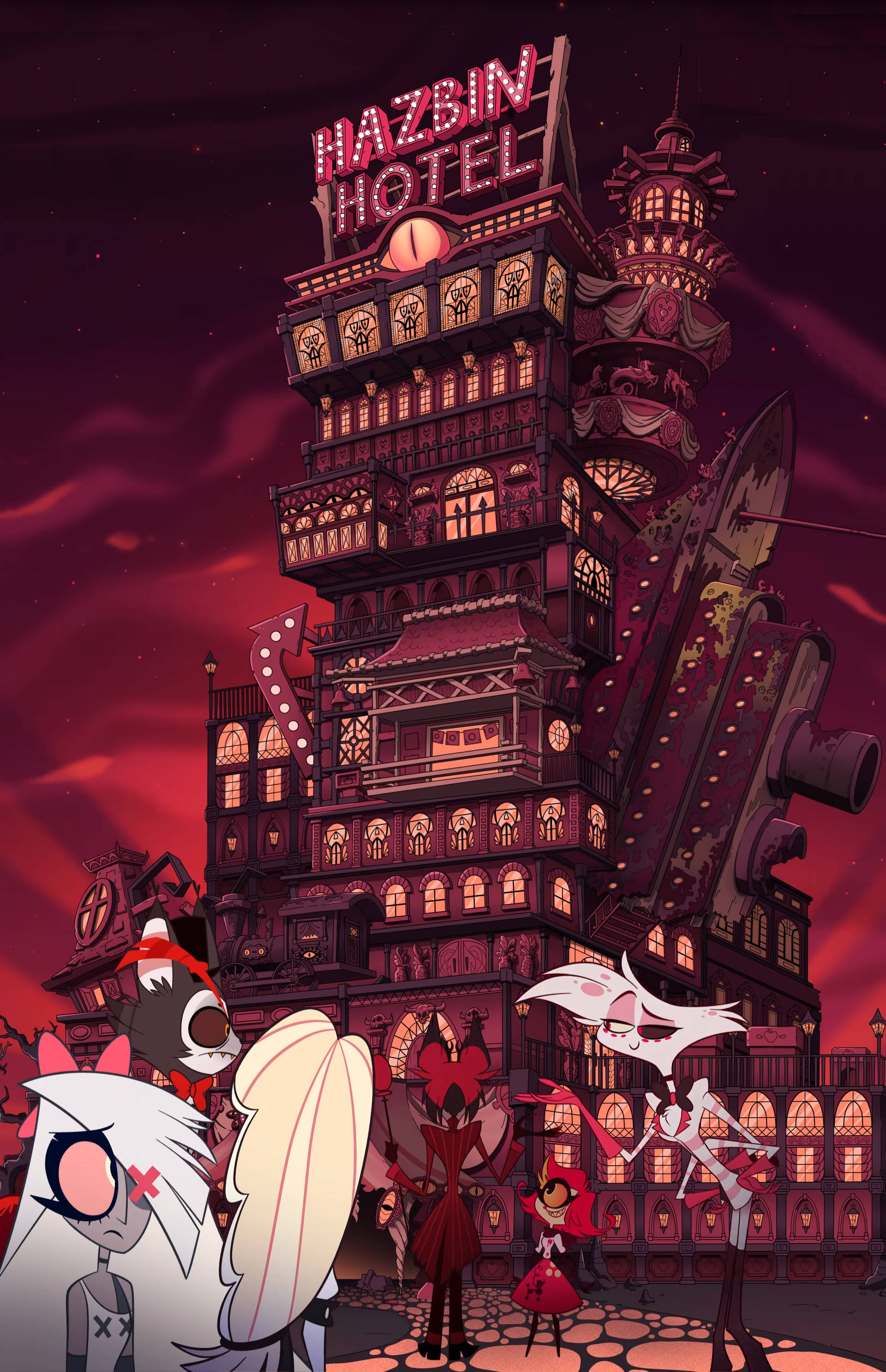 ยินดีต้อนรับสู่โลกของ Hazbin Hotel! วอลเปเปอร์
