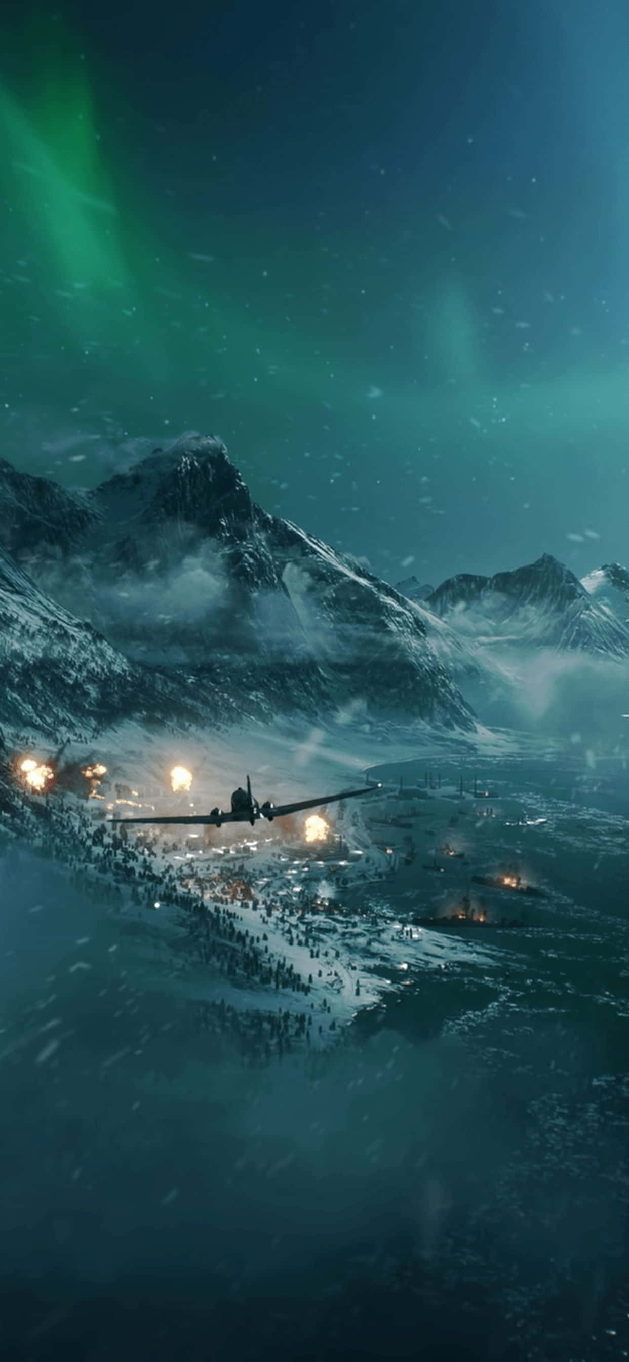 ก้าวเข้าสู่สนามรบและสัมผัสการดำเนินที่เหลือเชื่อ - HD Battlefield V วอลเปเปอร์