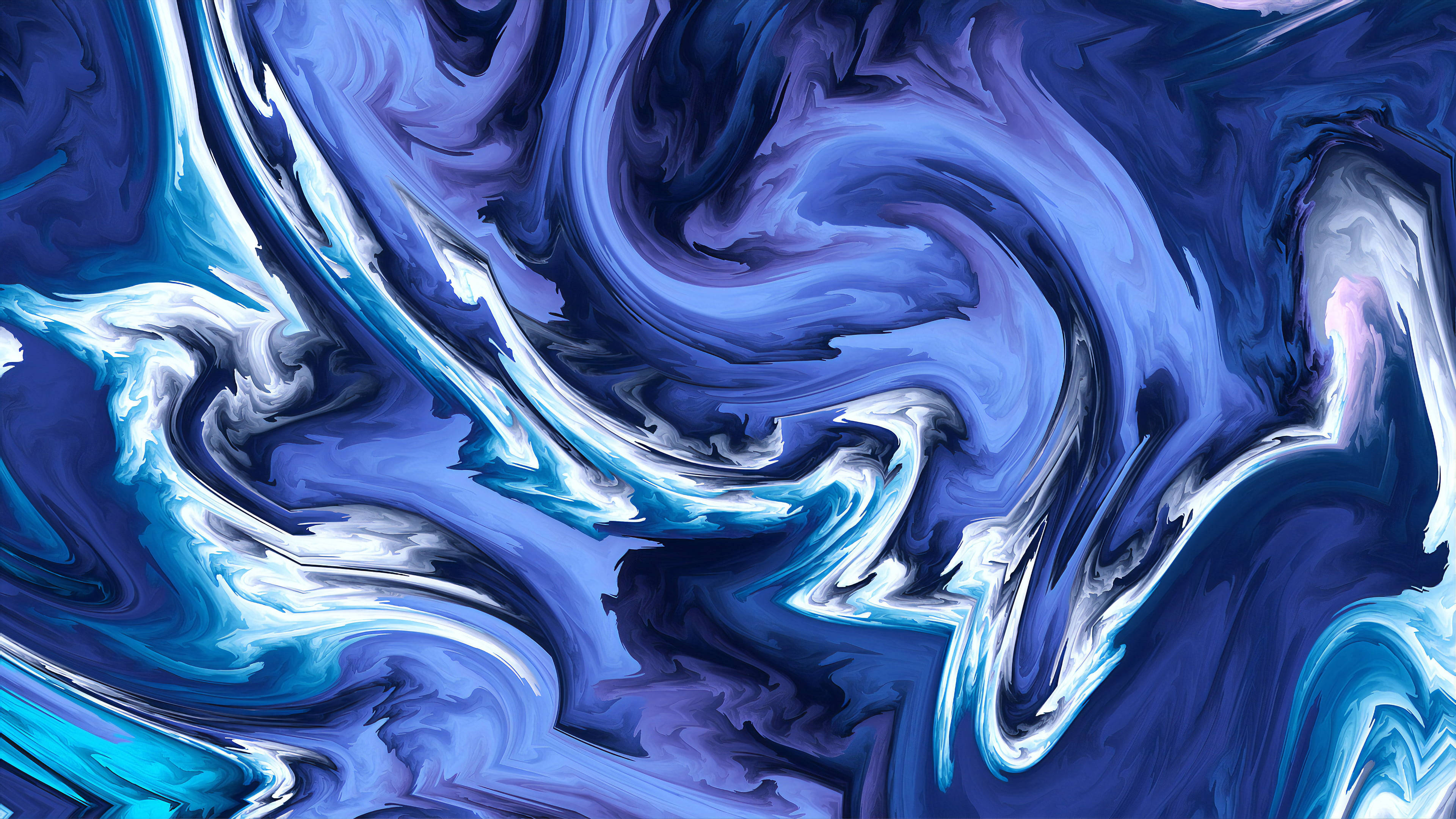 ลายหินอ่อนสีน้ำเงินเข้มสวยงาม HD วอลเปเปอร์