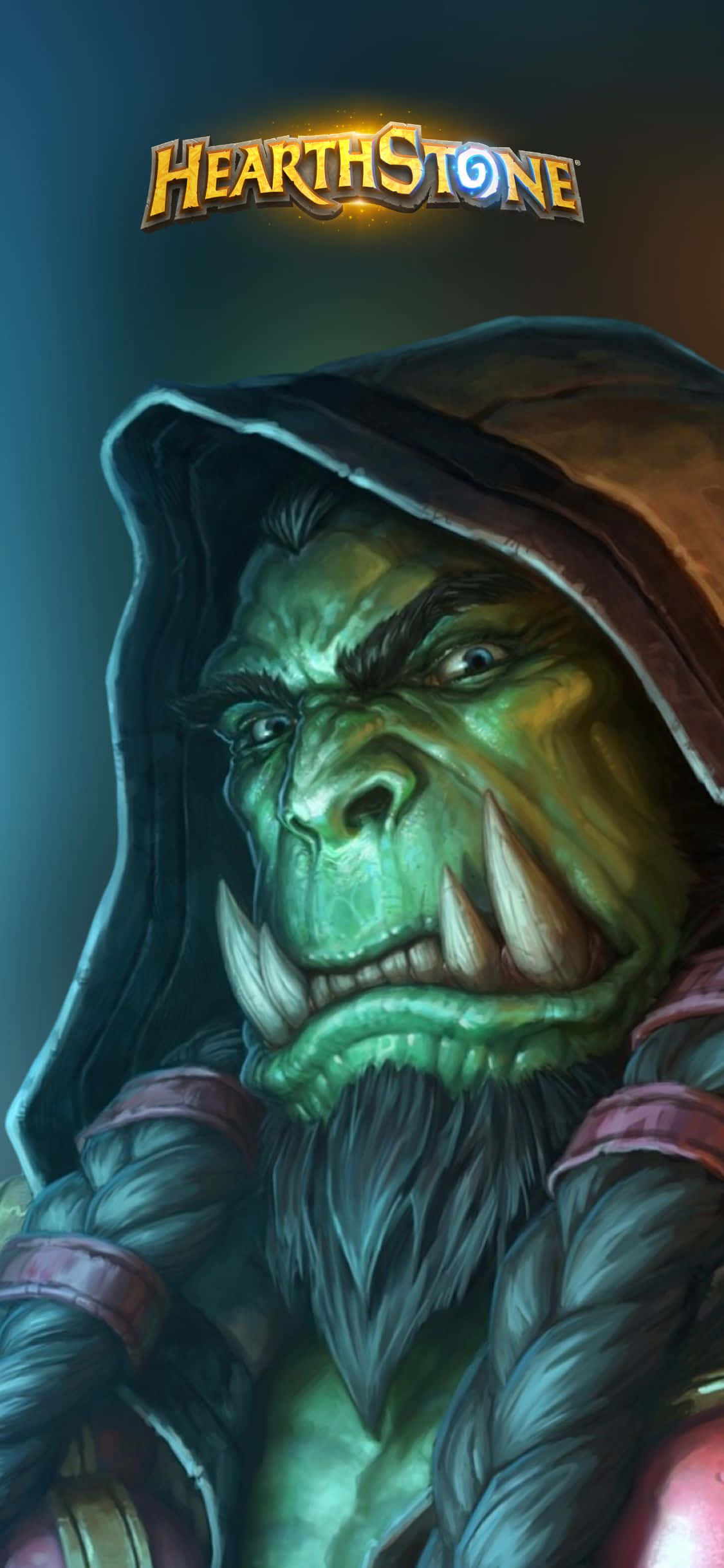 "สู้สุดมันส์ใน Hearthstone บน iPhone Xs ของคุณ" วอลเปเปอร์