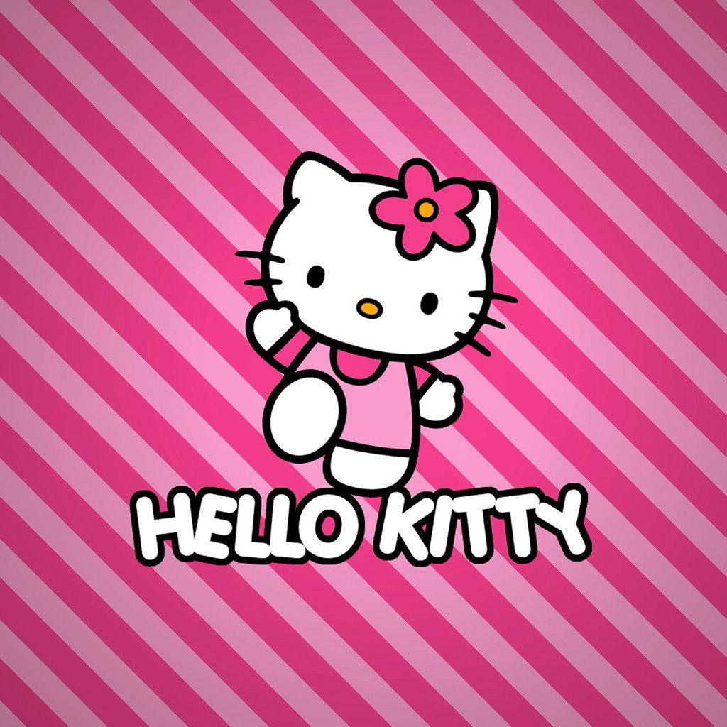 Hello Kitty น่ารักสำหรับไอแพด วอลเปเปอร์