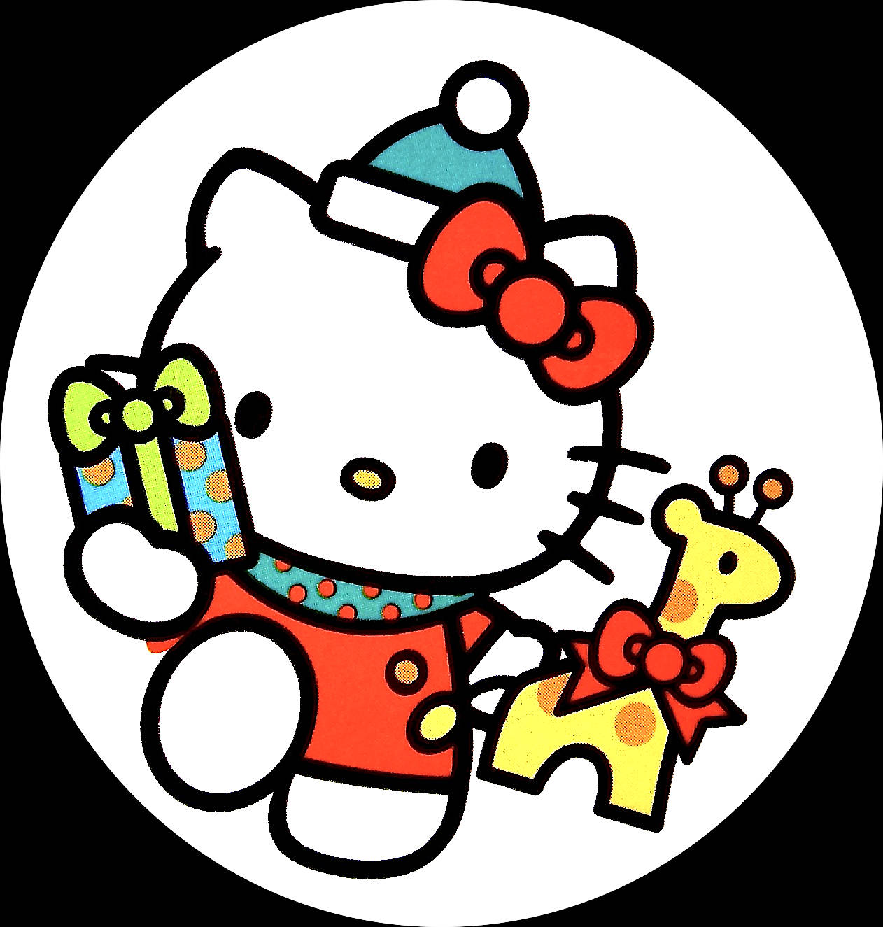 Hello Kitty การ์ตูนคริสต์มาส PFP วอลเปเปอร์