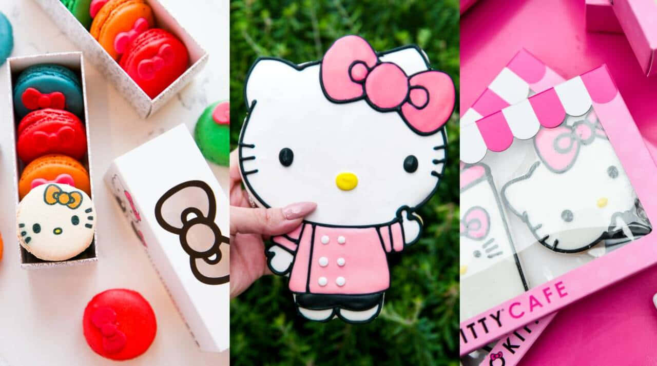 Hello Kitty โชว์ด้านหวานของเธอ วอลเปเปอร์