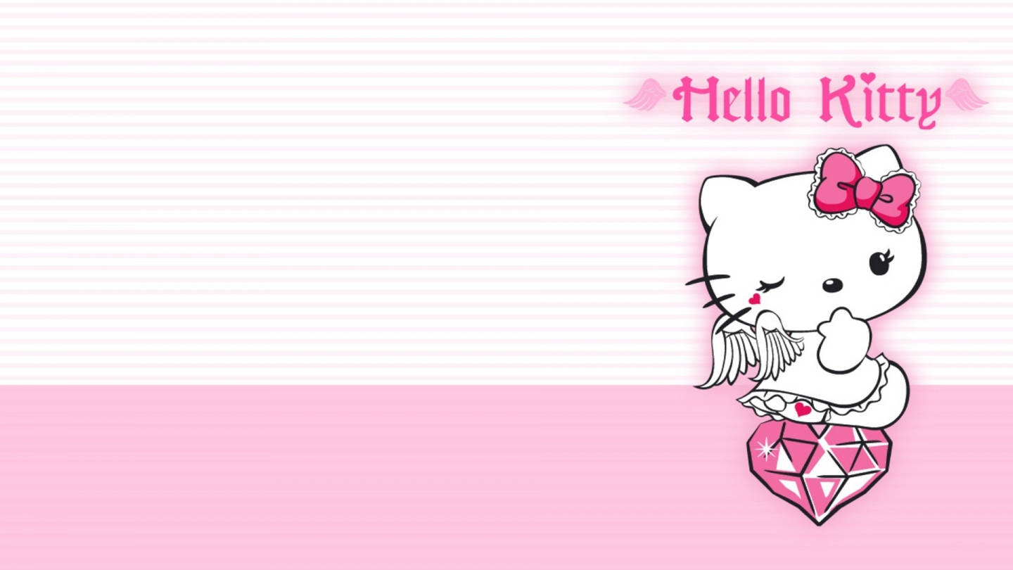Hello Kitty เพชรสวยงาม วอลเปเปอร์
