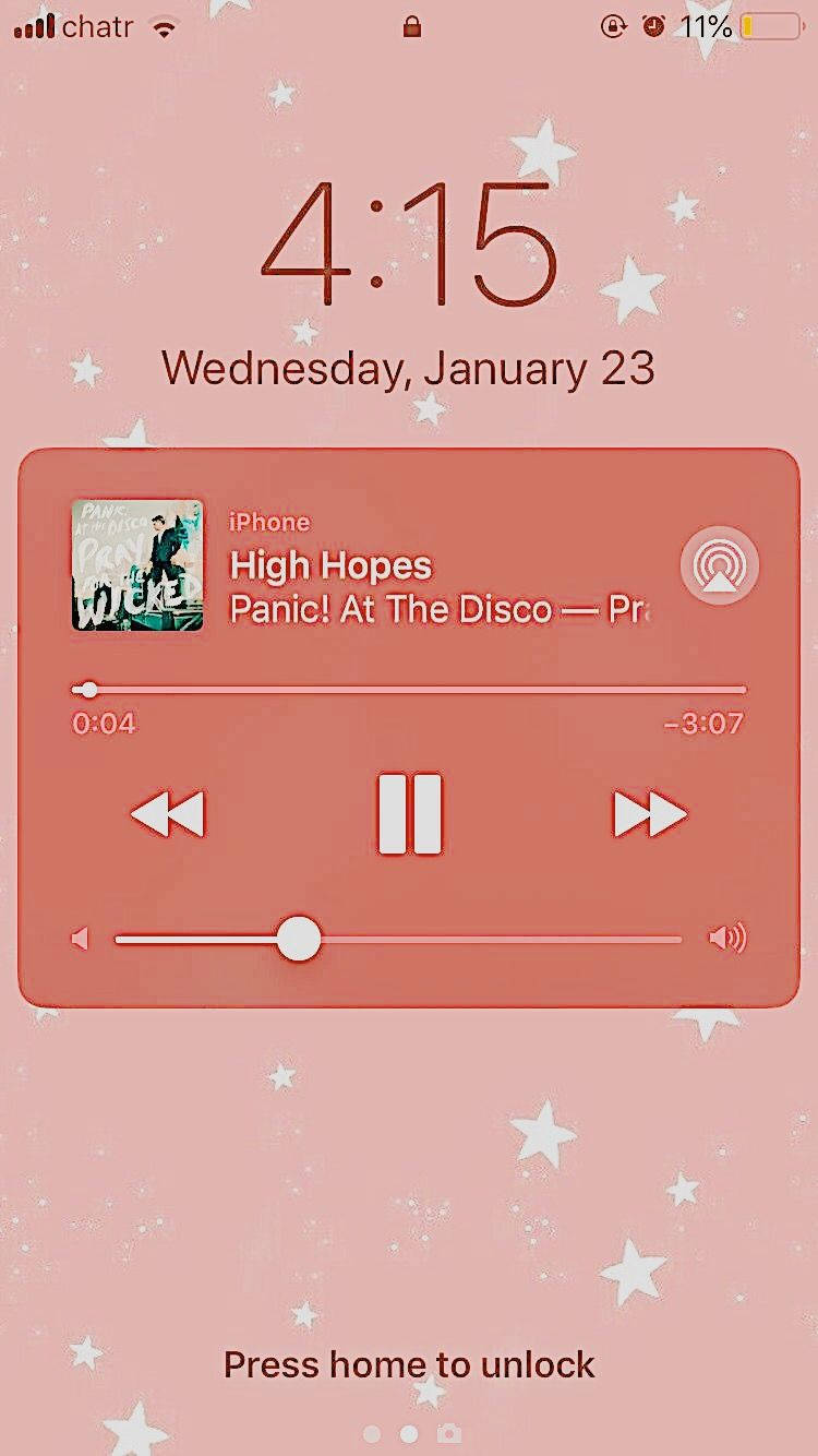 เพลงสวยแนวอาร์ต High Hopes โดย Panic! At The Disco วอลเปเปอร์