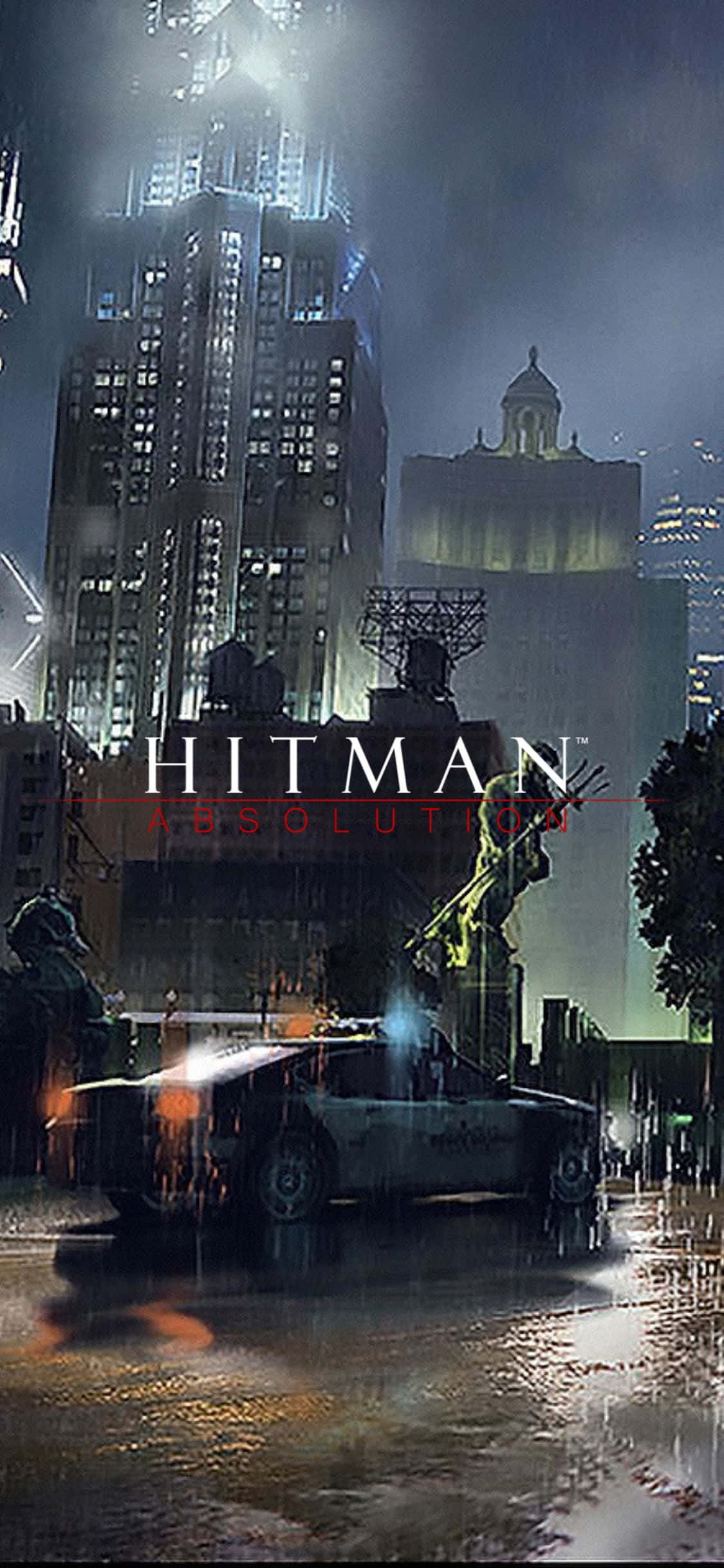 Hitman Absolution: เกมระทึกขวัญกับลุค iPhone X ที่โดดเด่น วอลเปเปอร์