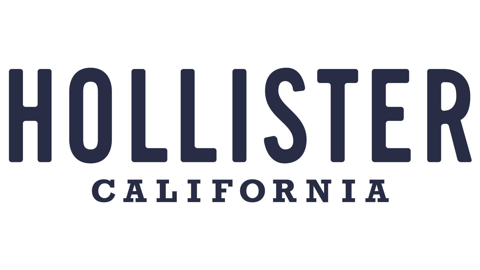 Hollister Minimalist Clean Logo วอลเปเปอร์