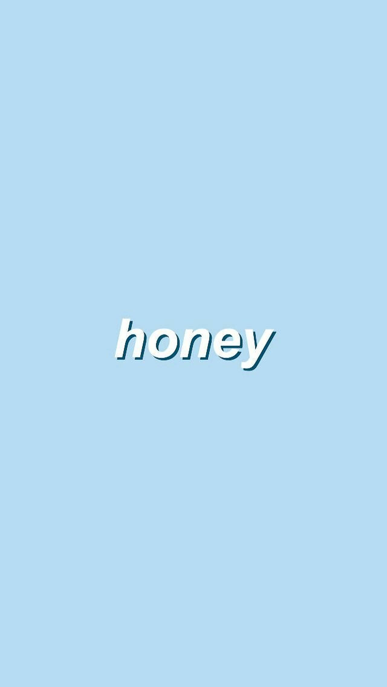 คำว่า Honey สไตล์สวยงาม วอลเปเปอร์
