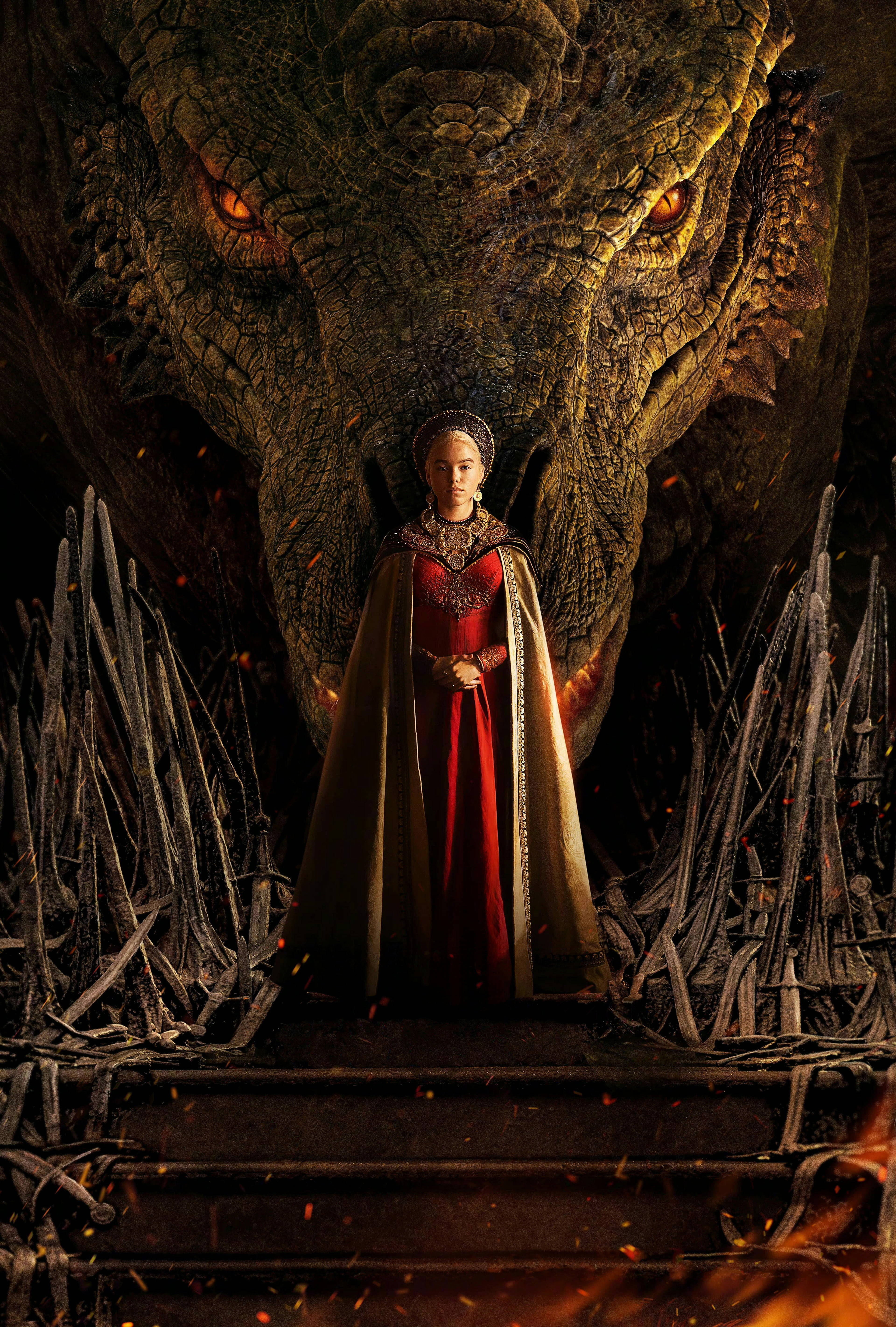 House Of The Dragon สำหรับหน้าจอ iPhone วอลเปเปอร์