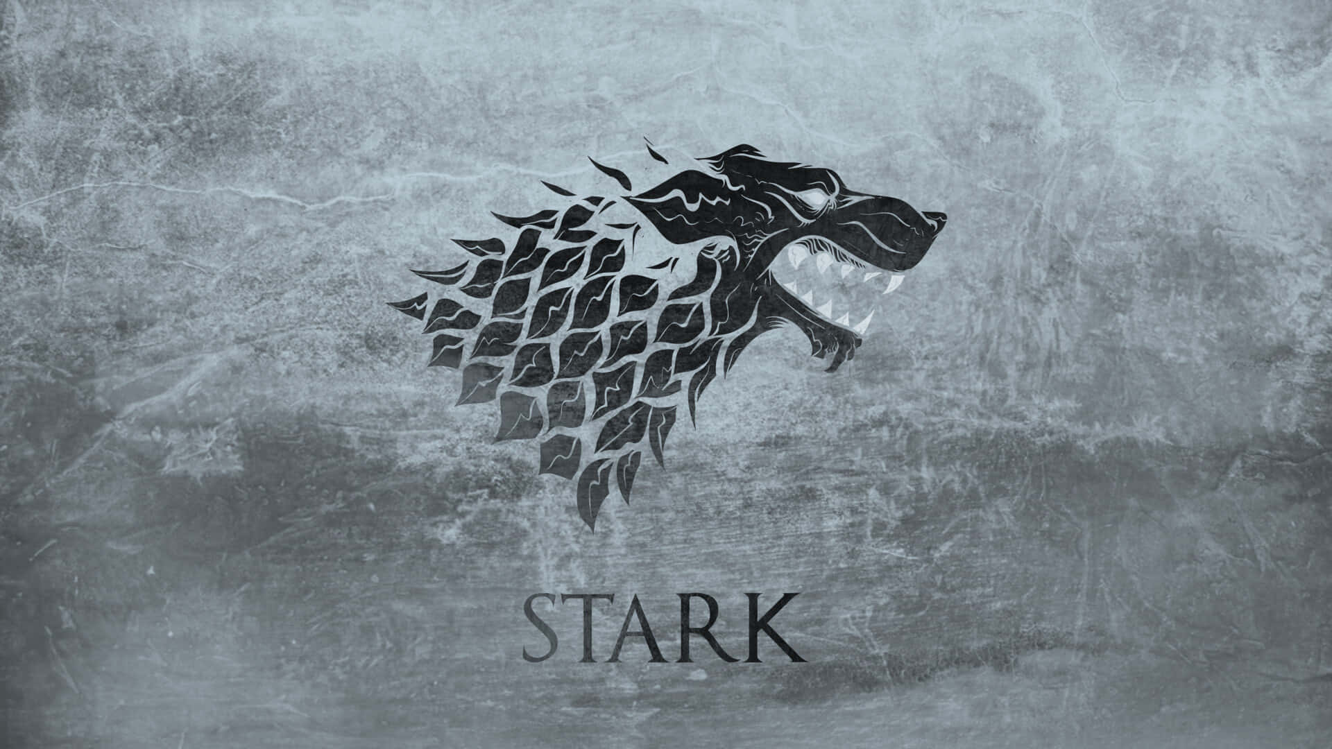 โลโก้ House Stark แบบมีพื้นผิว วอลเปเปอร์