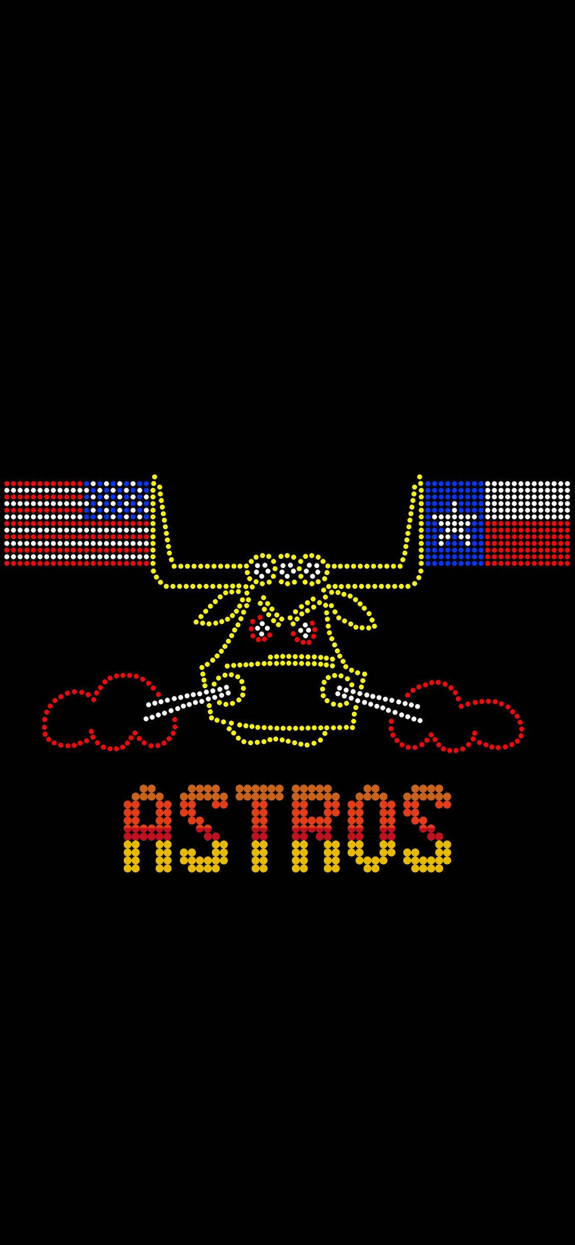Houston Astros วัวเท็กซัสสไตล์ วอลเปเปอร์