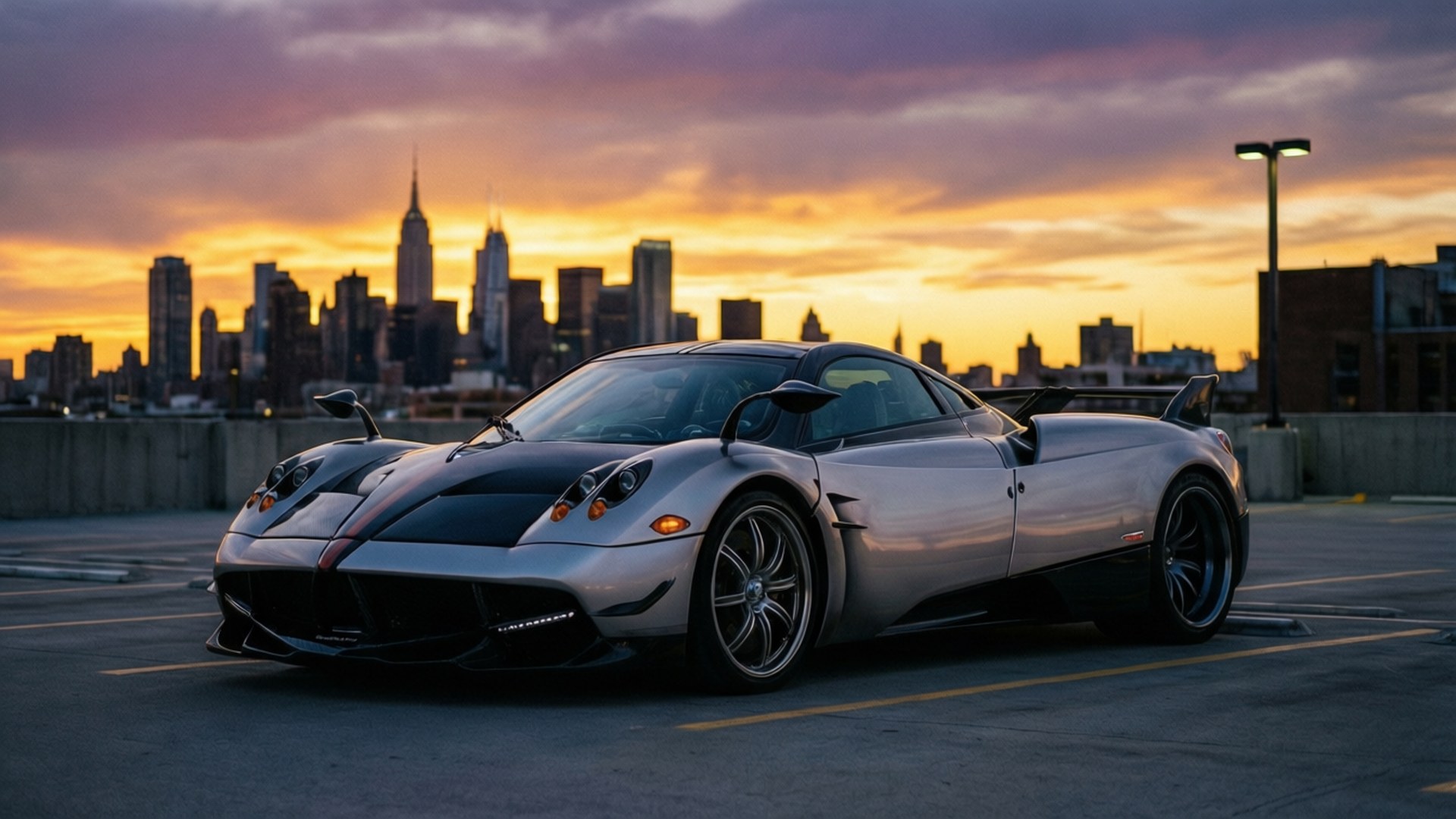 สนธยา Huayra วอลเปเปอร์