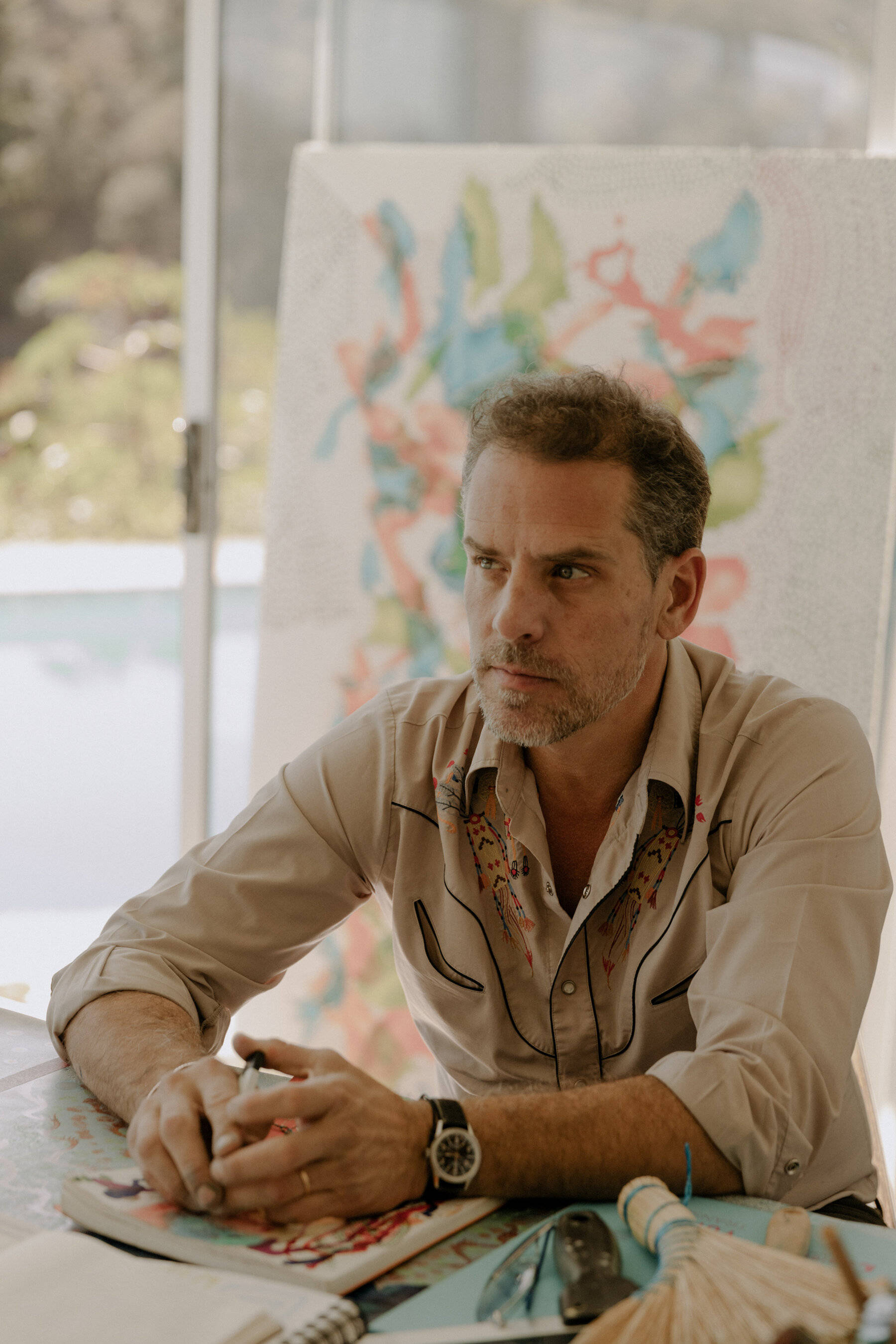ศิลปิน Hunter Biden วอลเปเปอร์